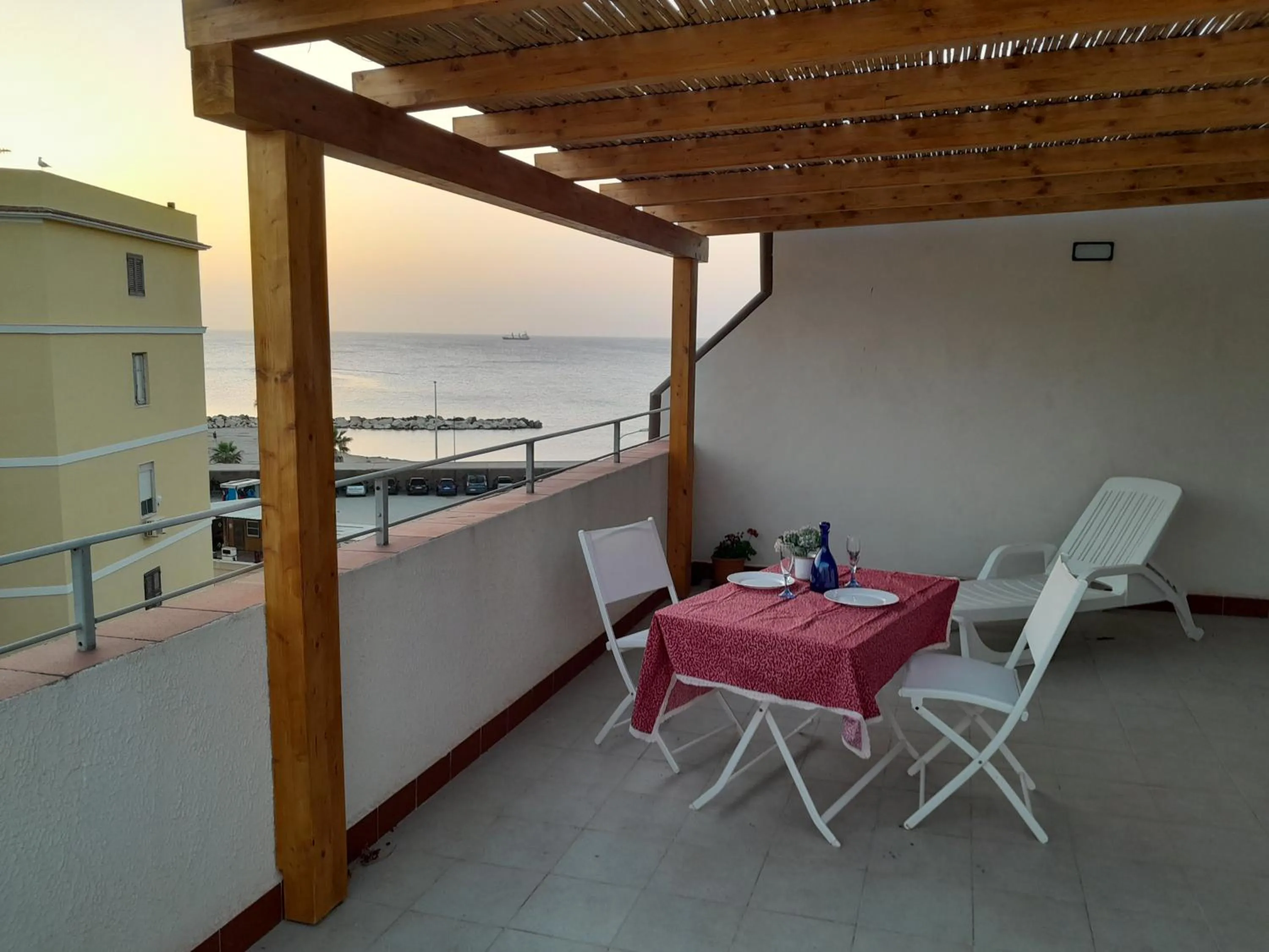 Balcony/Terrace in Case Vacanze "Residenze Trapanesi"