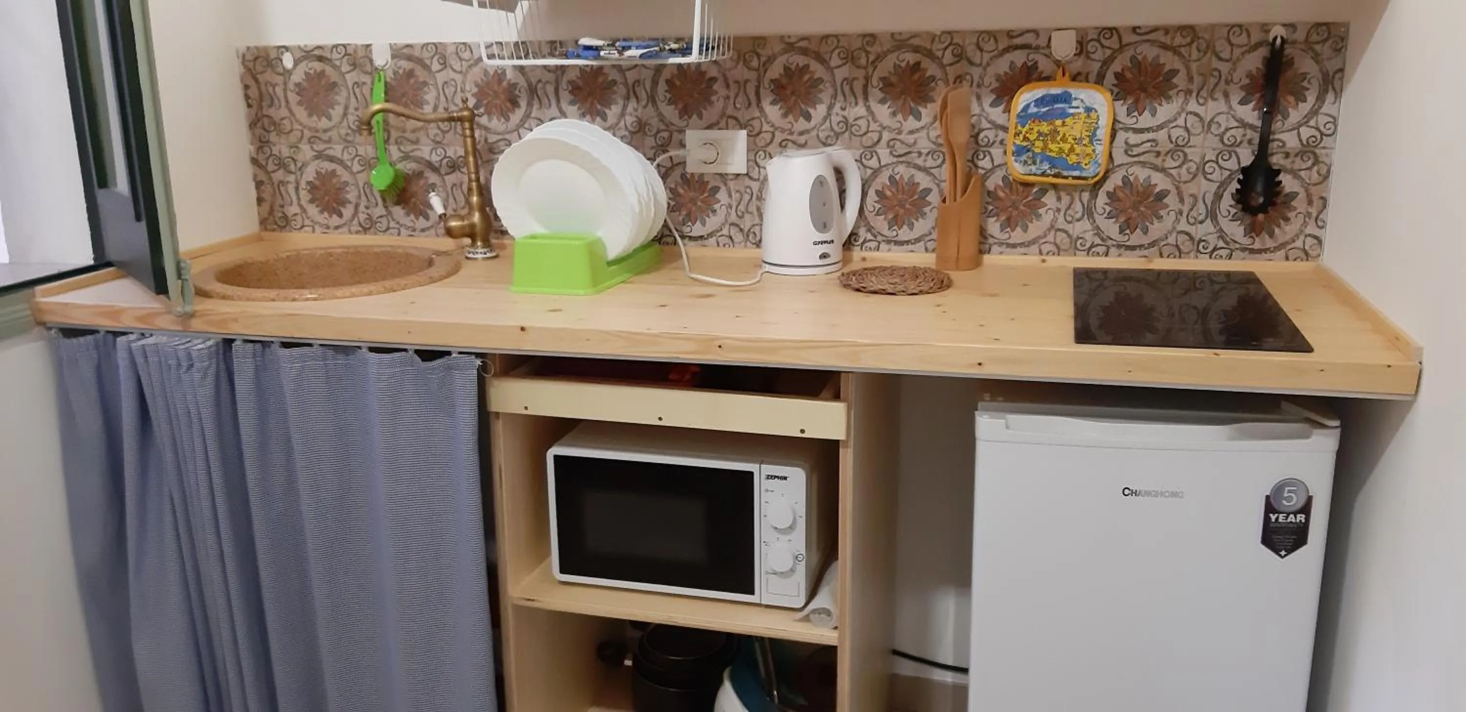 Kitchen or kitchenette in Case Vacanze "Residenze Trapanesi"
