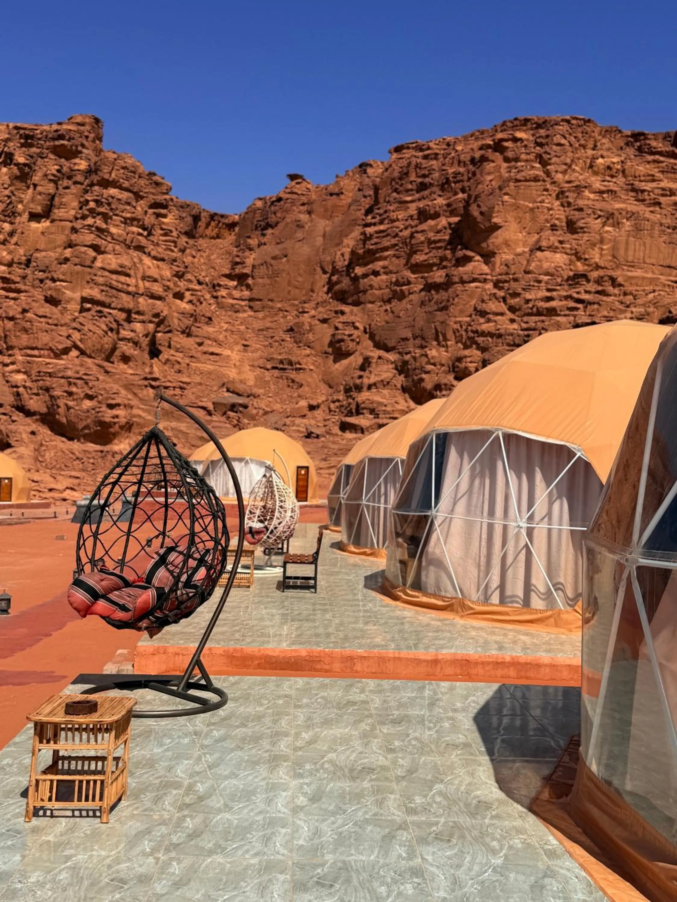 martian tent - single occupancy in NAEL BEDOUIN lUXURY CAMP