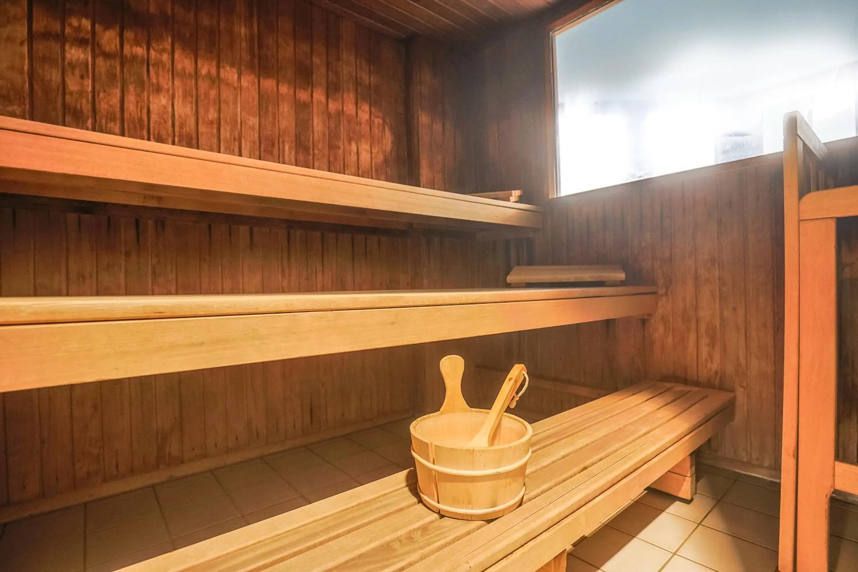 Sauna in Sport- und Tagungshotel De Poort