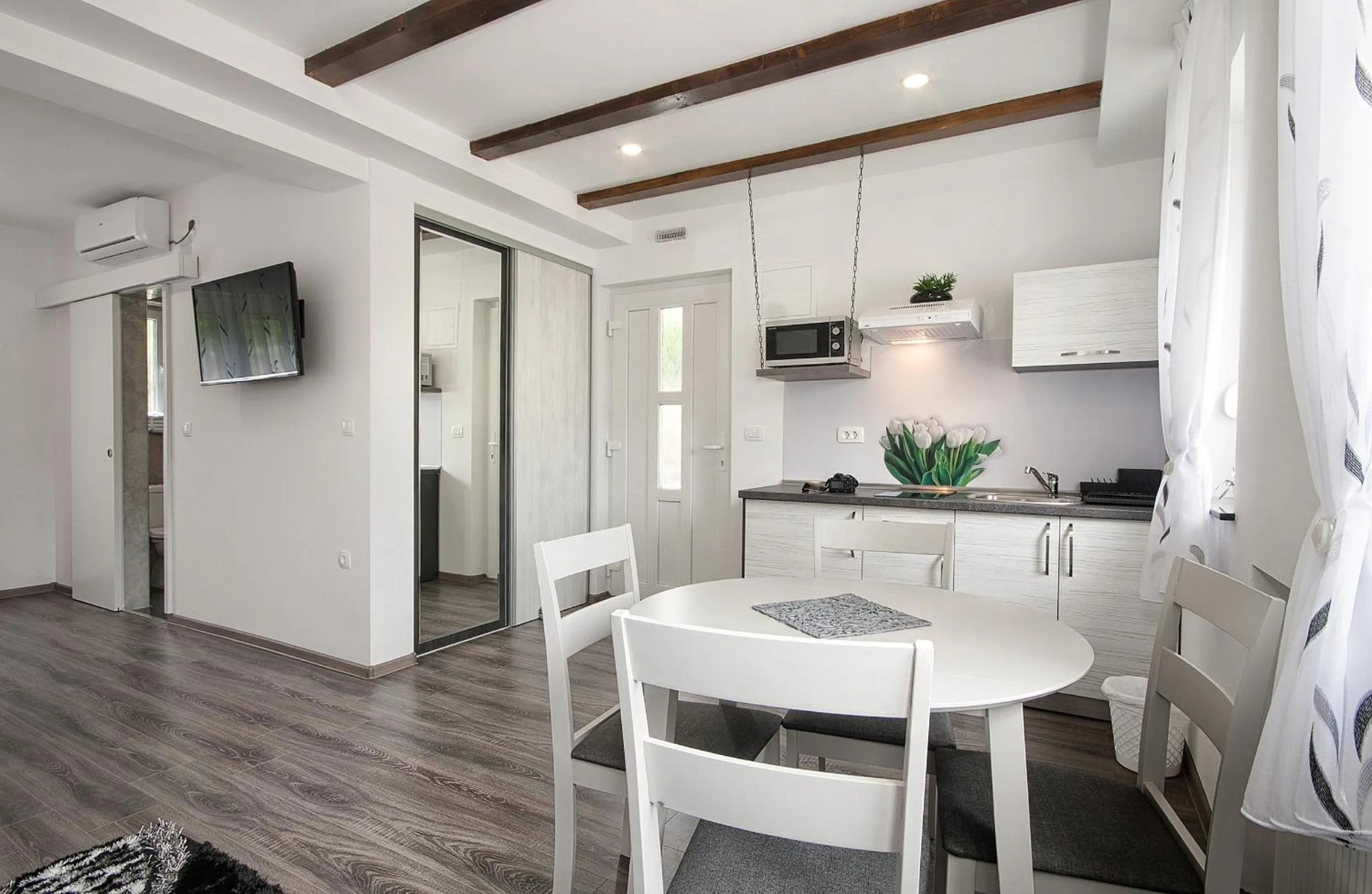 Kitchen or kitchenette in Studio apartments Kaya