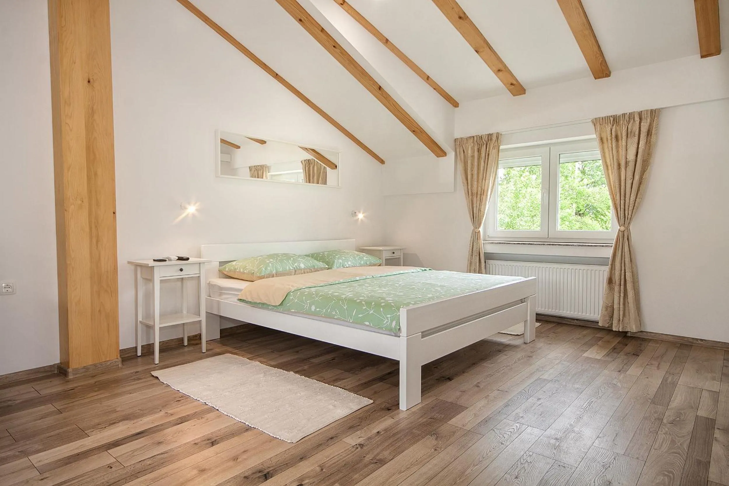Bed in Studio apartments Kaya
