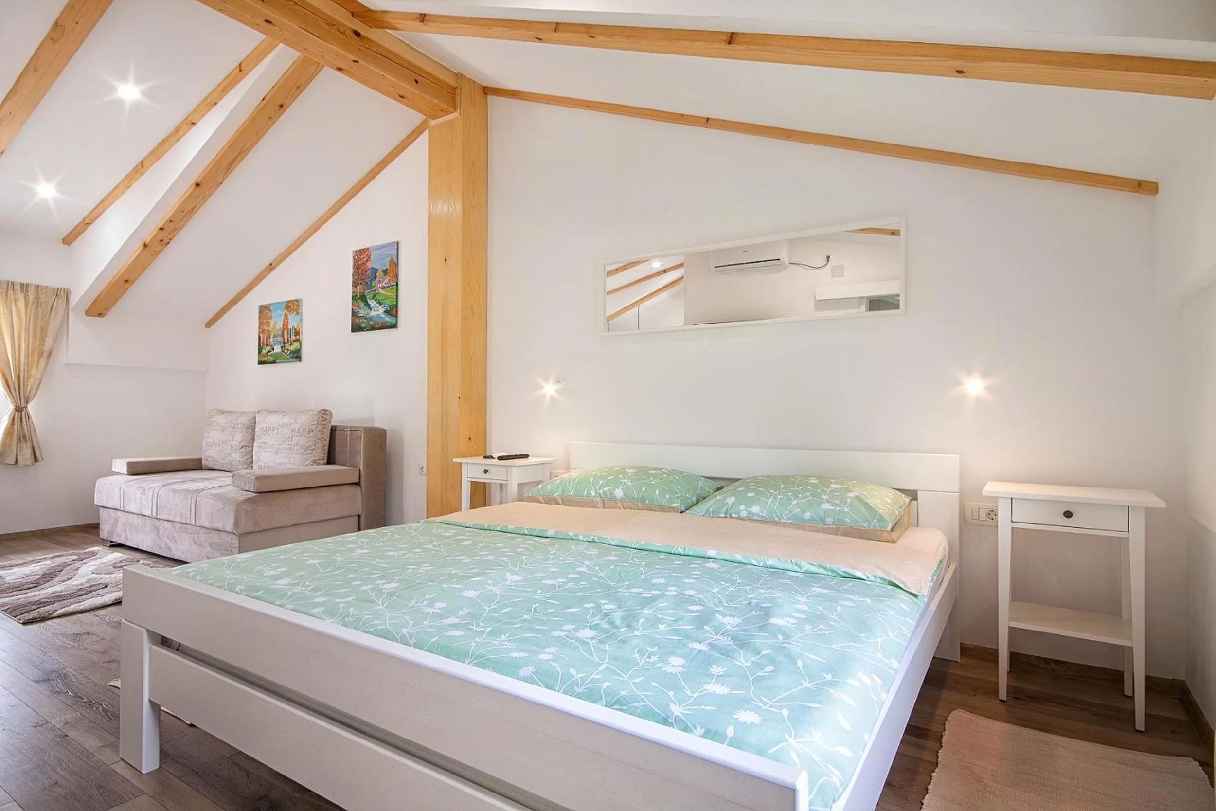 Bed in Studio apartments Kaya