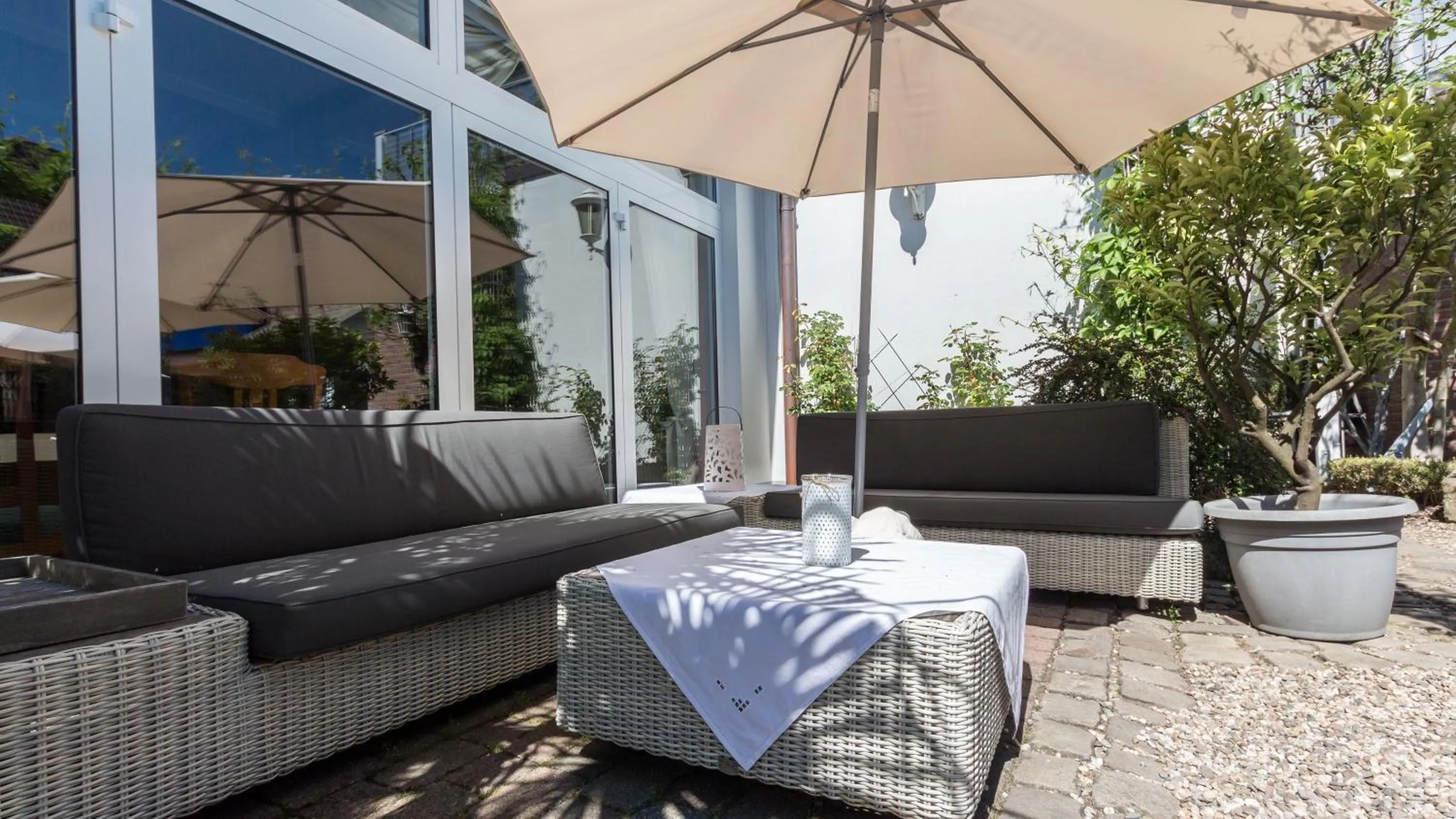 Patio in Hotel Garni Landhaus zur Issel