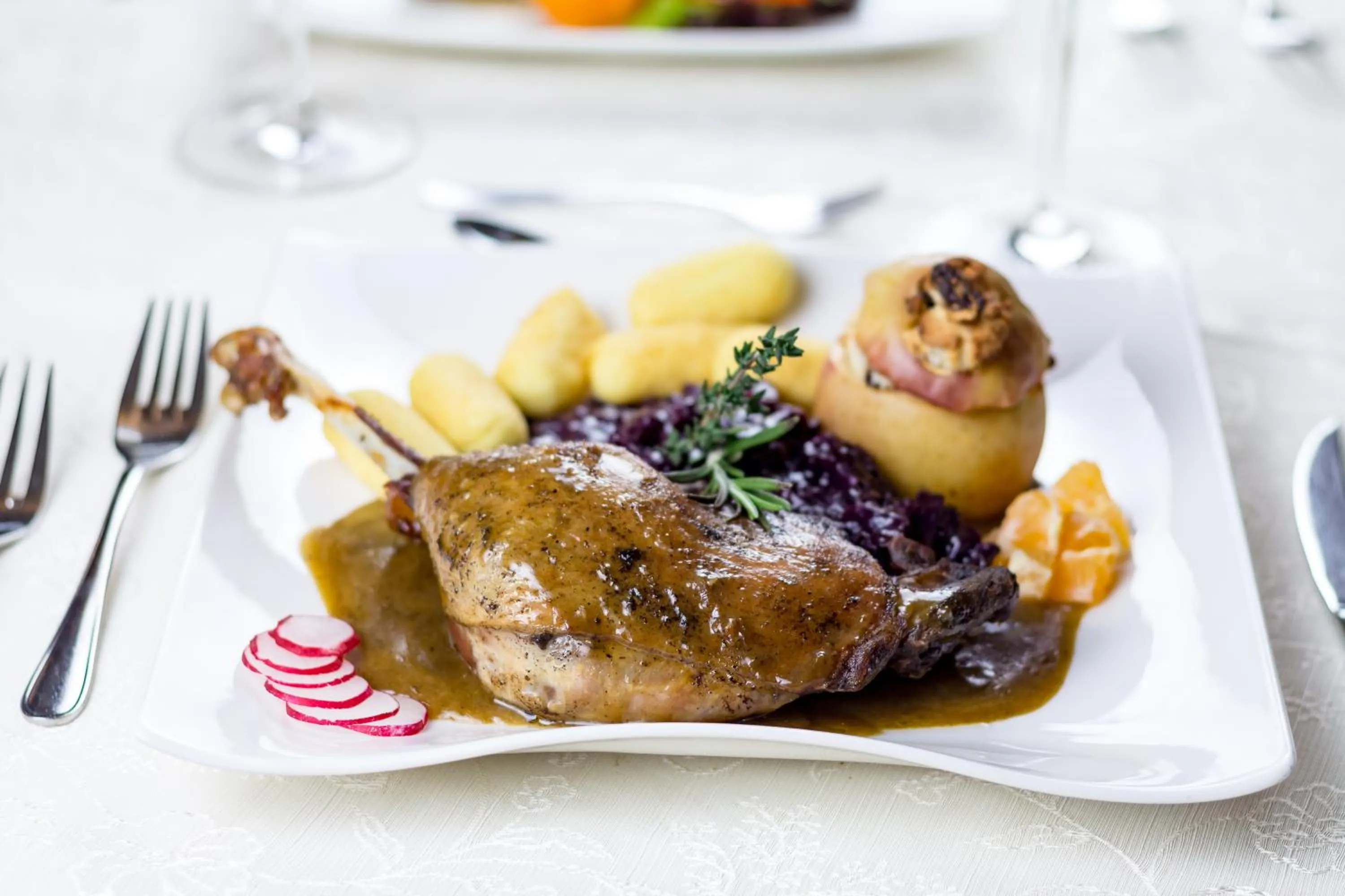 Food in Hotel Garni Landhaus zur Issel