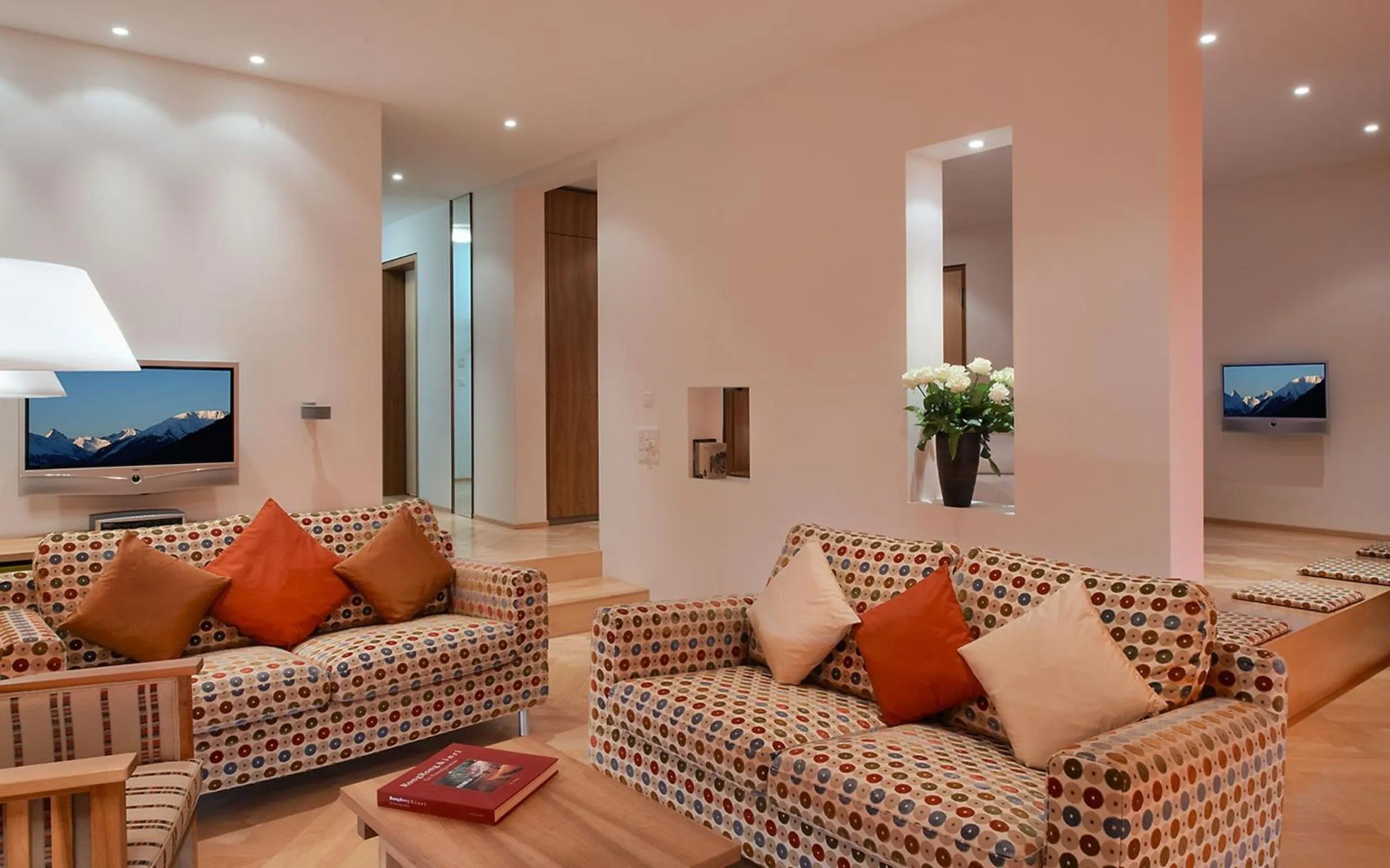 Seating area in Waldhotel & SPA Davos - for body & soul