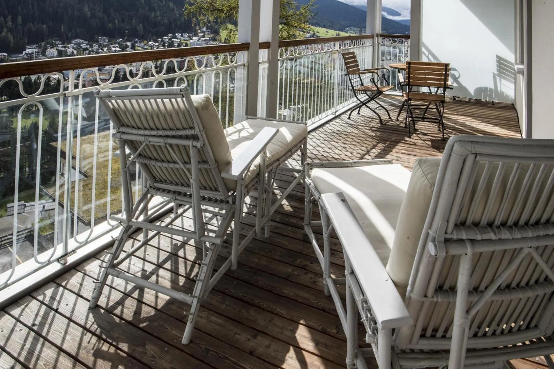 View (from property/room) in Waldhotel & SPA Davos - for body & soul