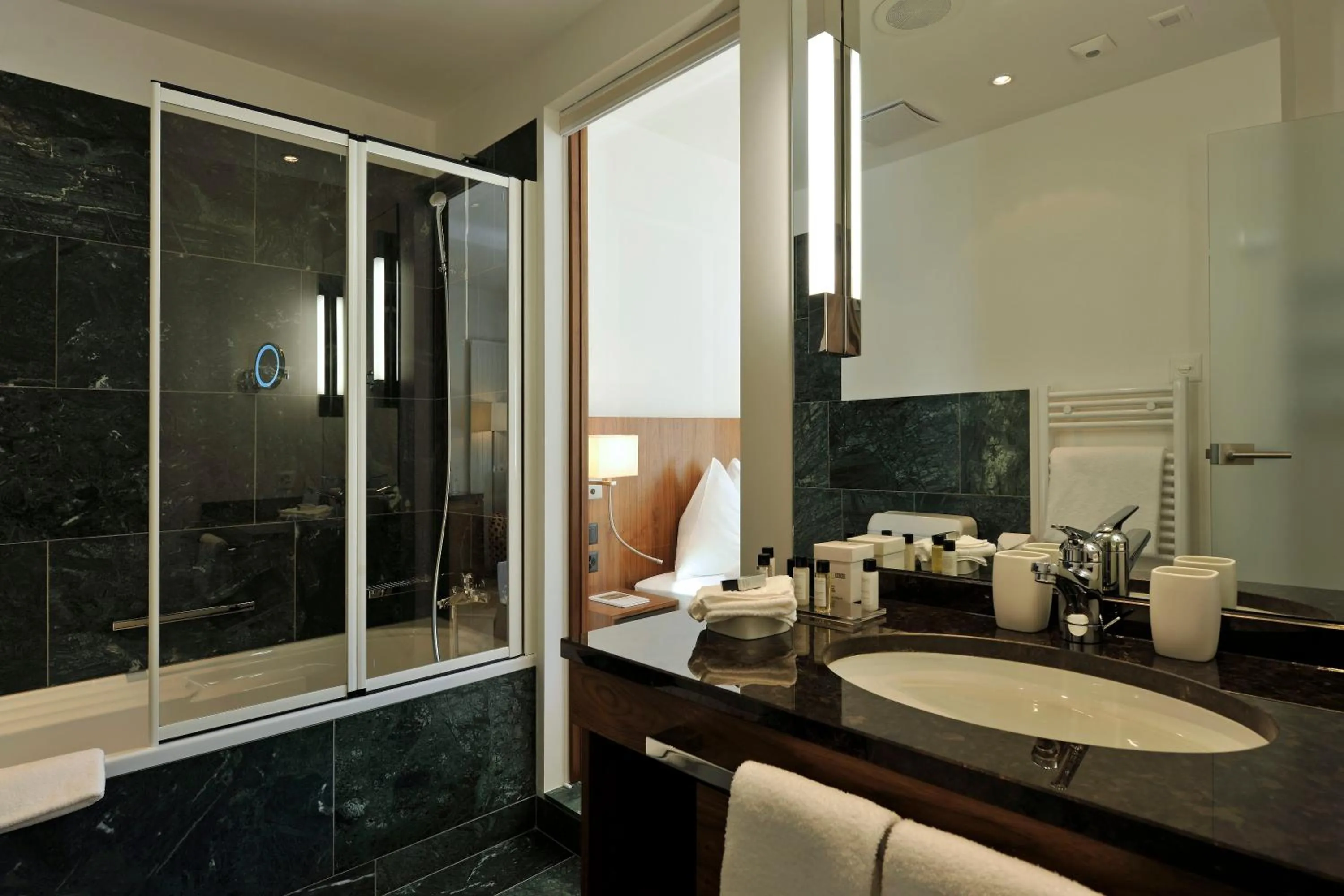 Bathroom in Waldhotel & SPA Davos - for body & soul