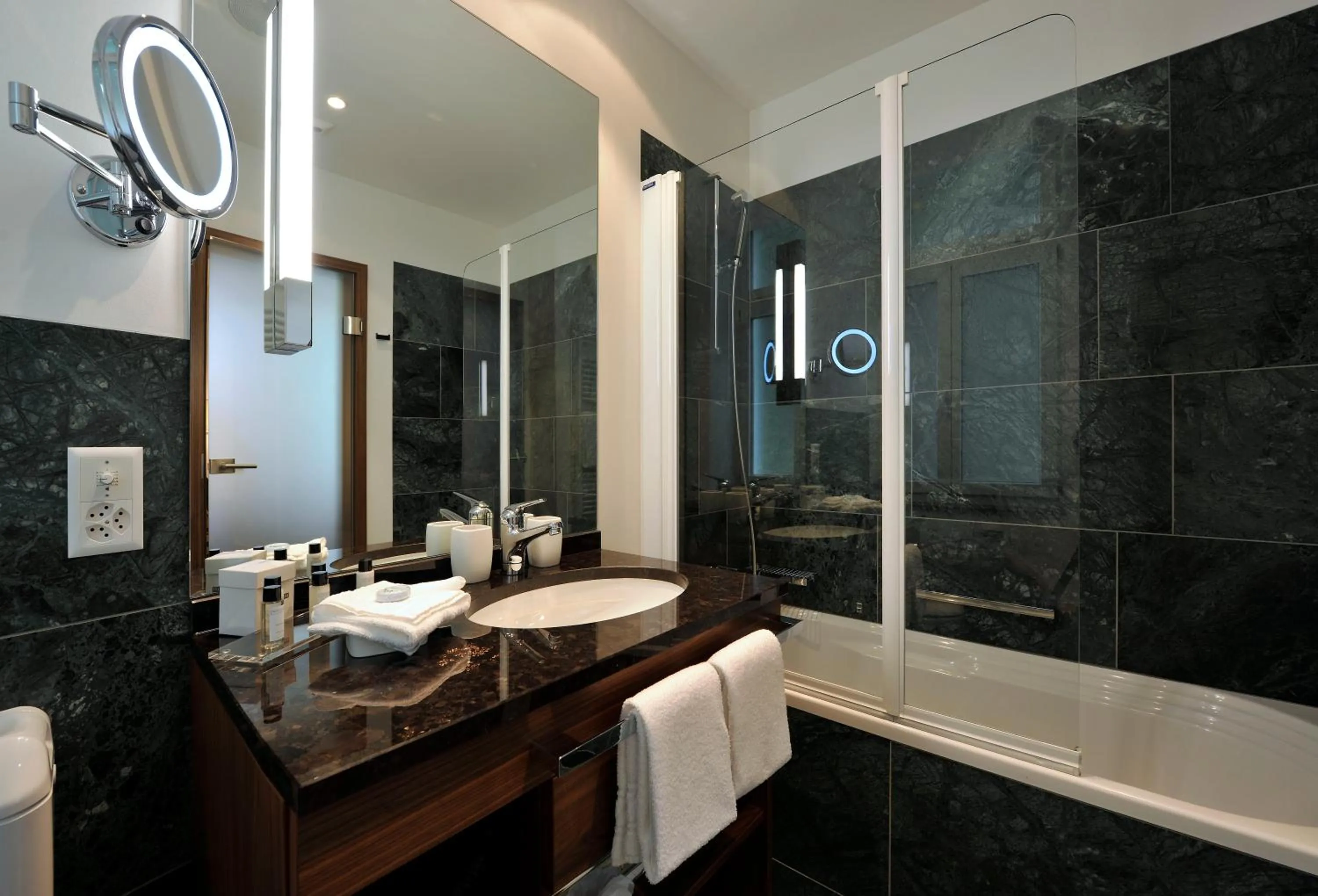 Bathroom in Waldhotel & SPA Davos - for body & soul