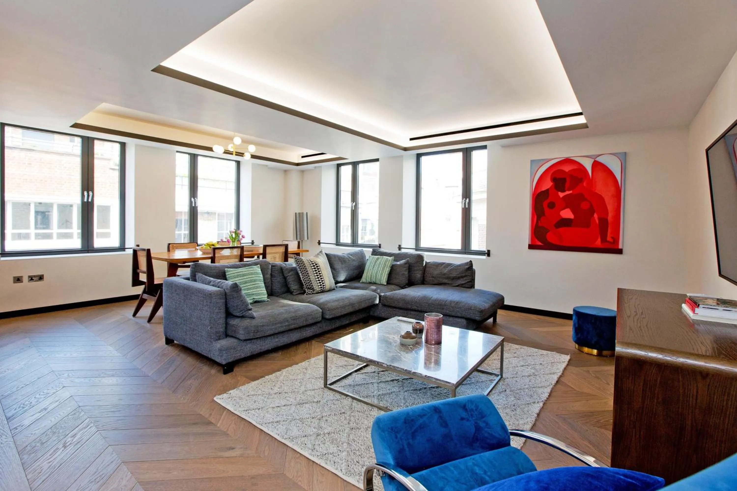 Living room in 37GS Residences