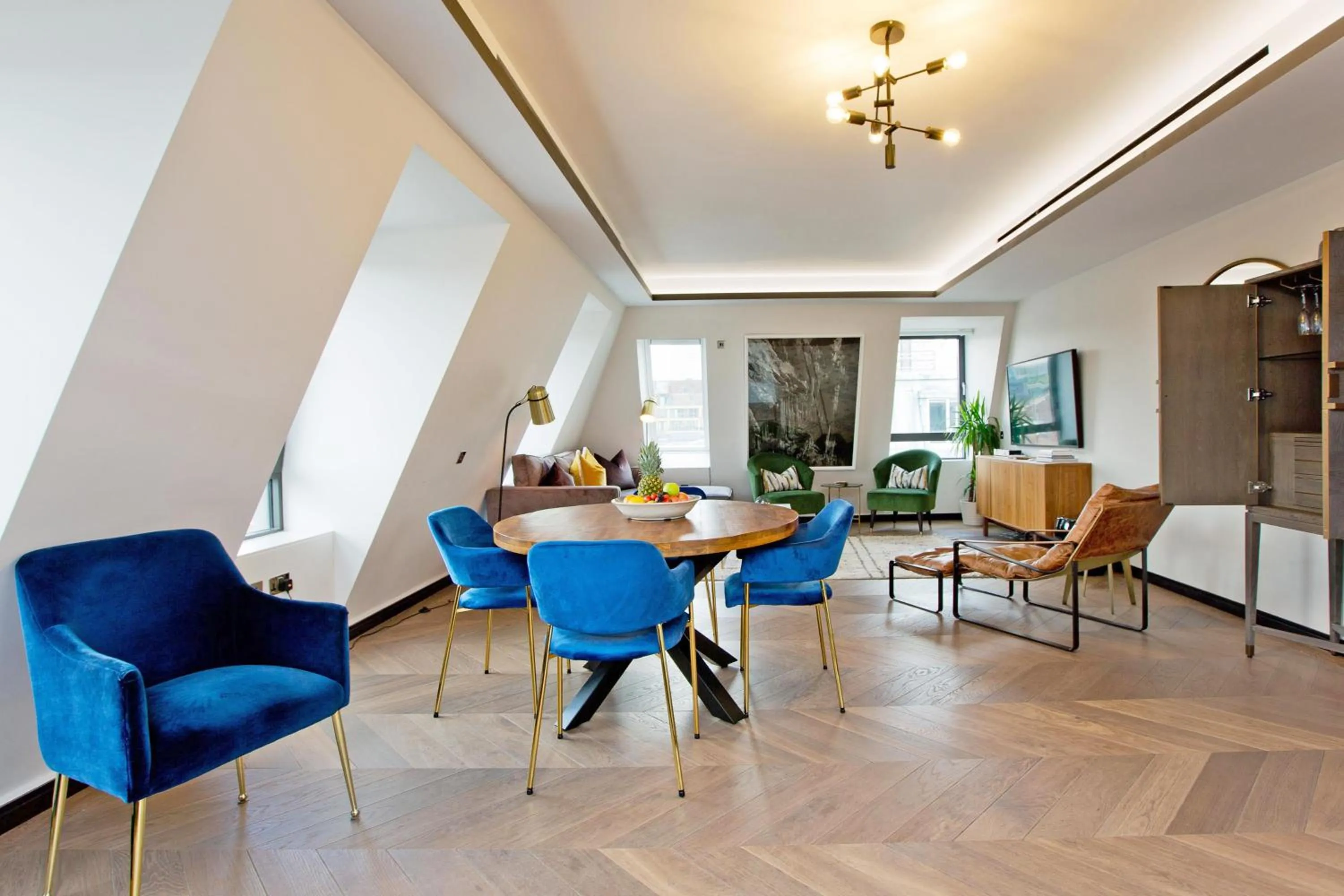 Living room in 37GS Residences