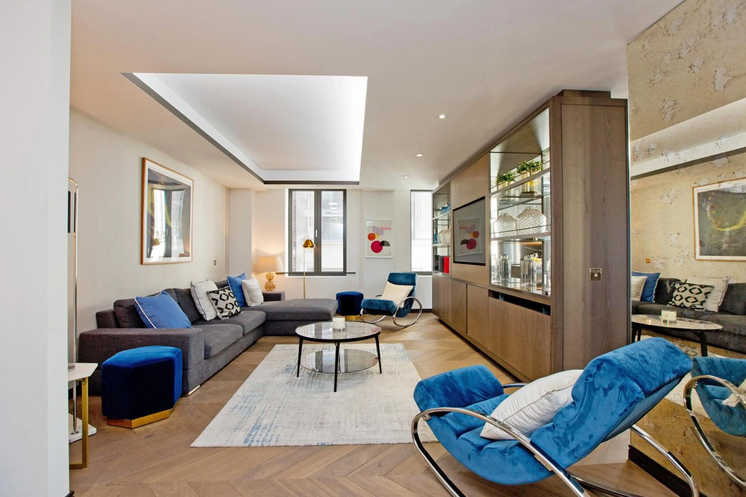 Living room in 37GS Residences