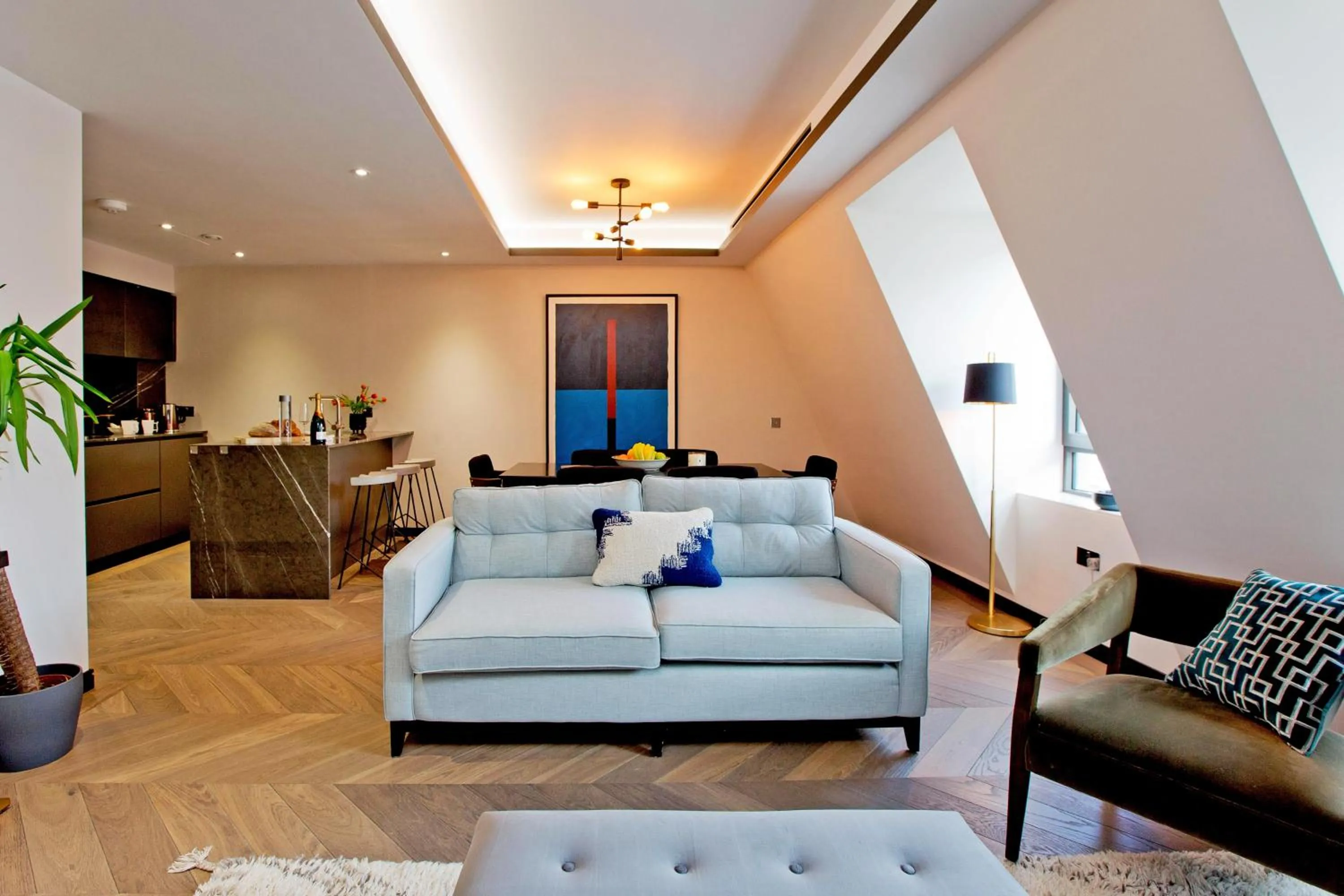 Living room in 37GS Residences