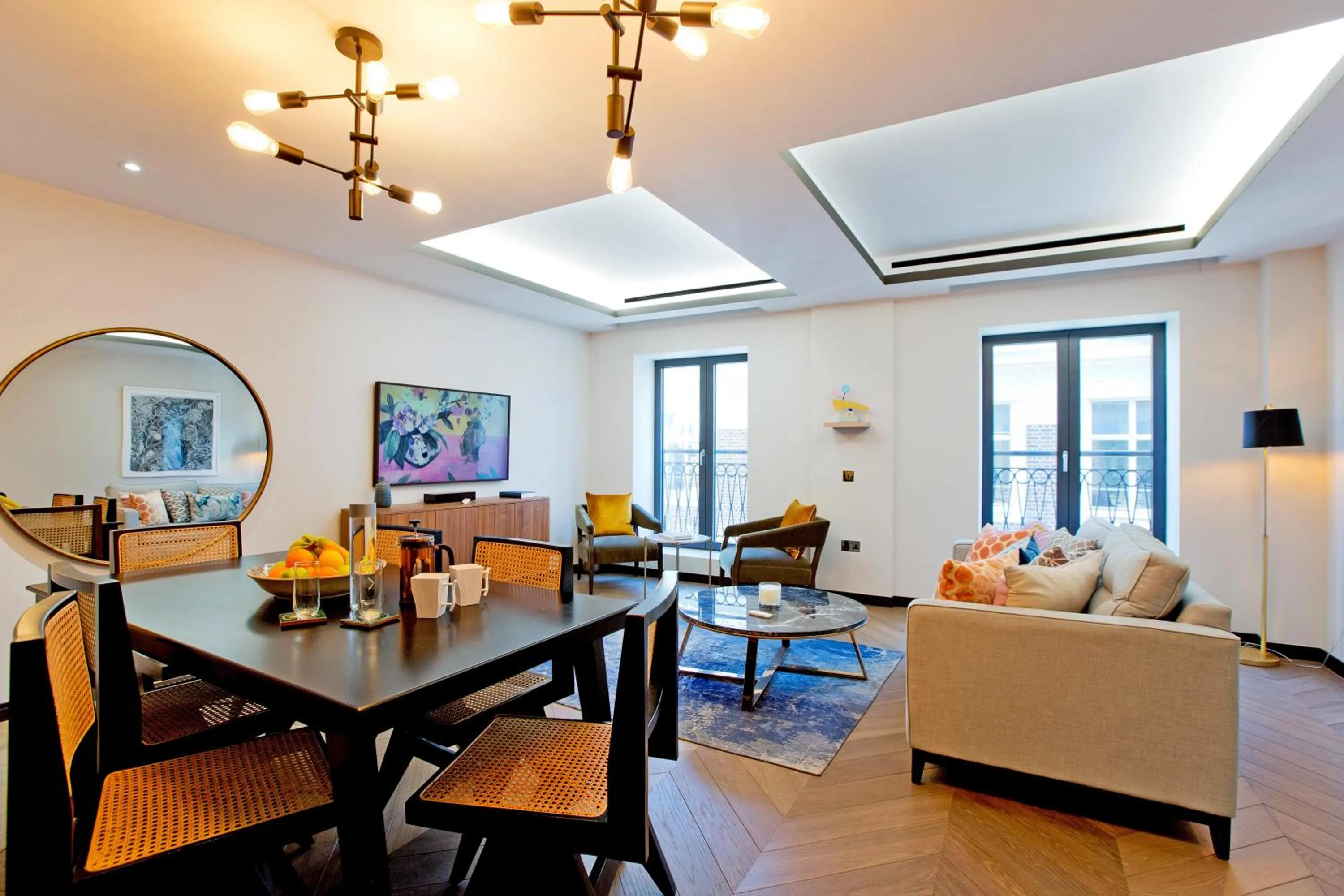 Living room in 37GS Residences