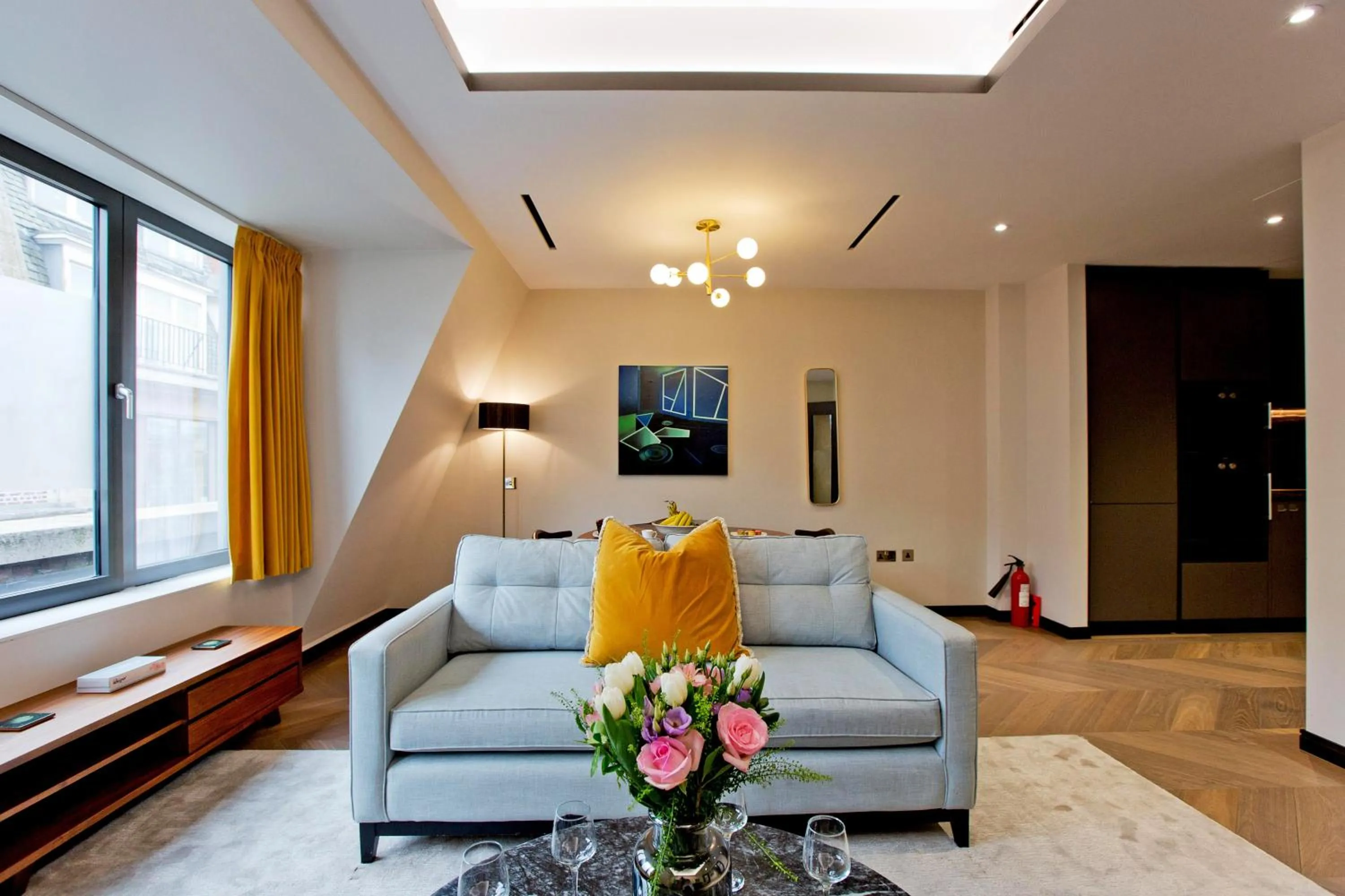 Living room in 37GS Residences