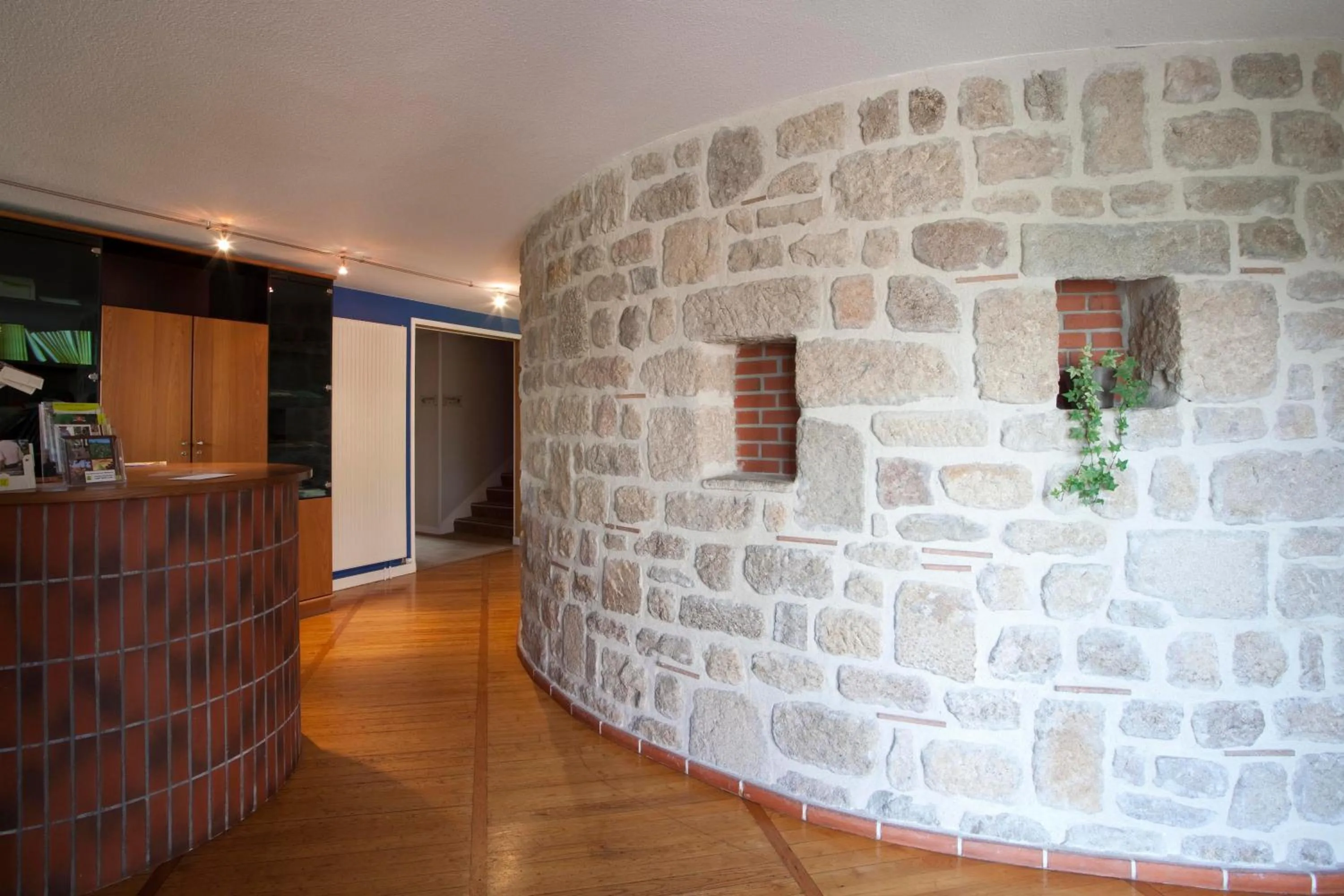 Lobby or reception in Logis Hotel Restaurant La Tour