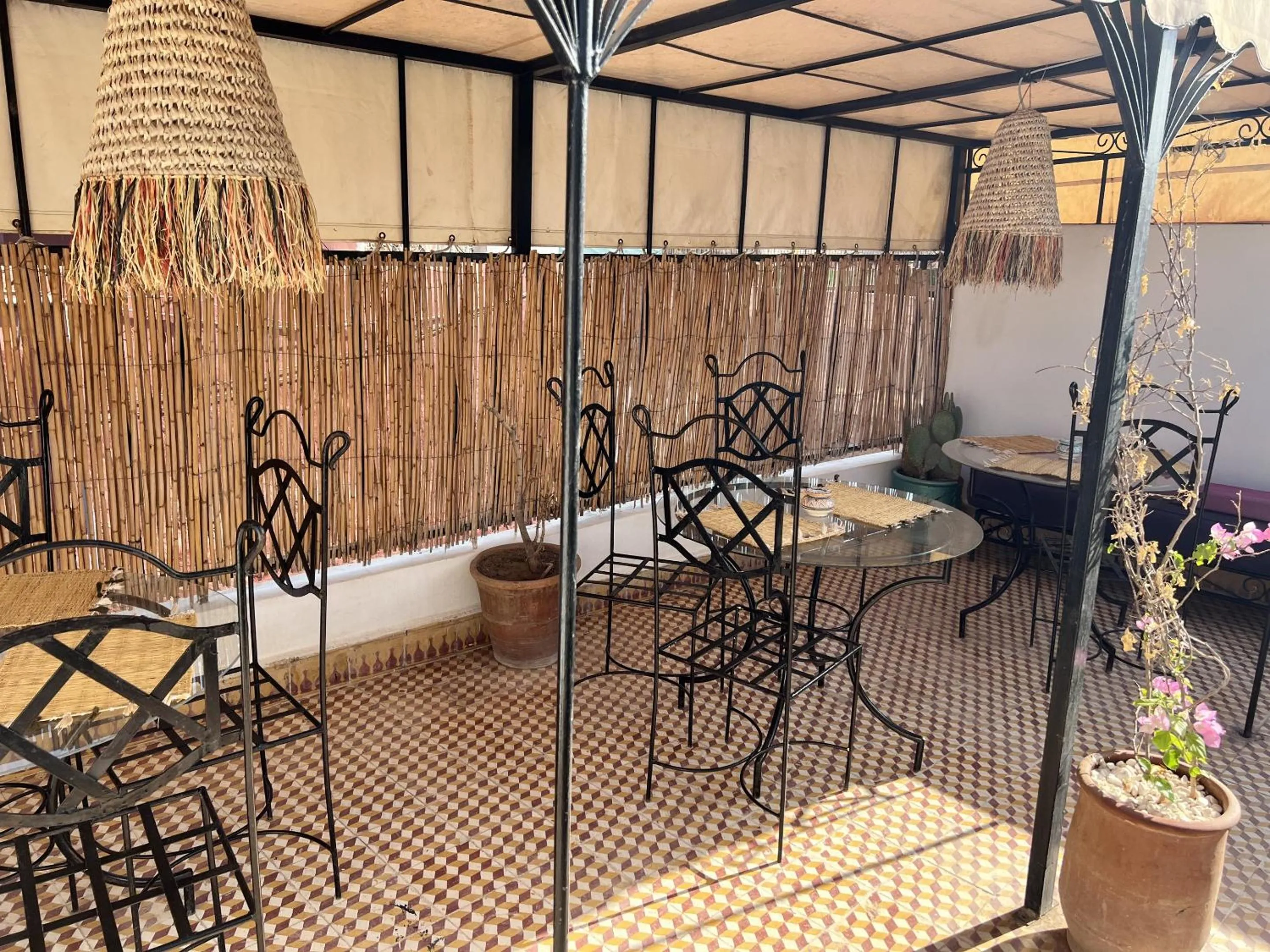Patio in RIAD RIME QOUSSAI