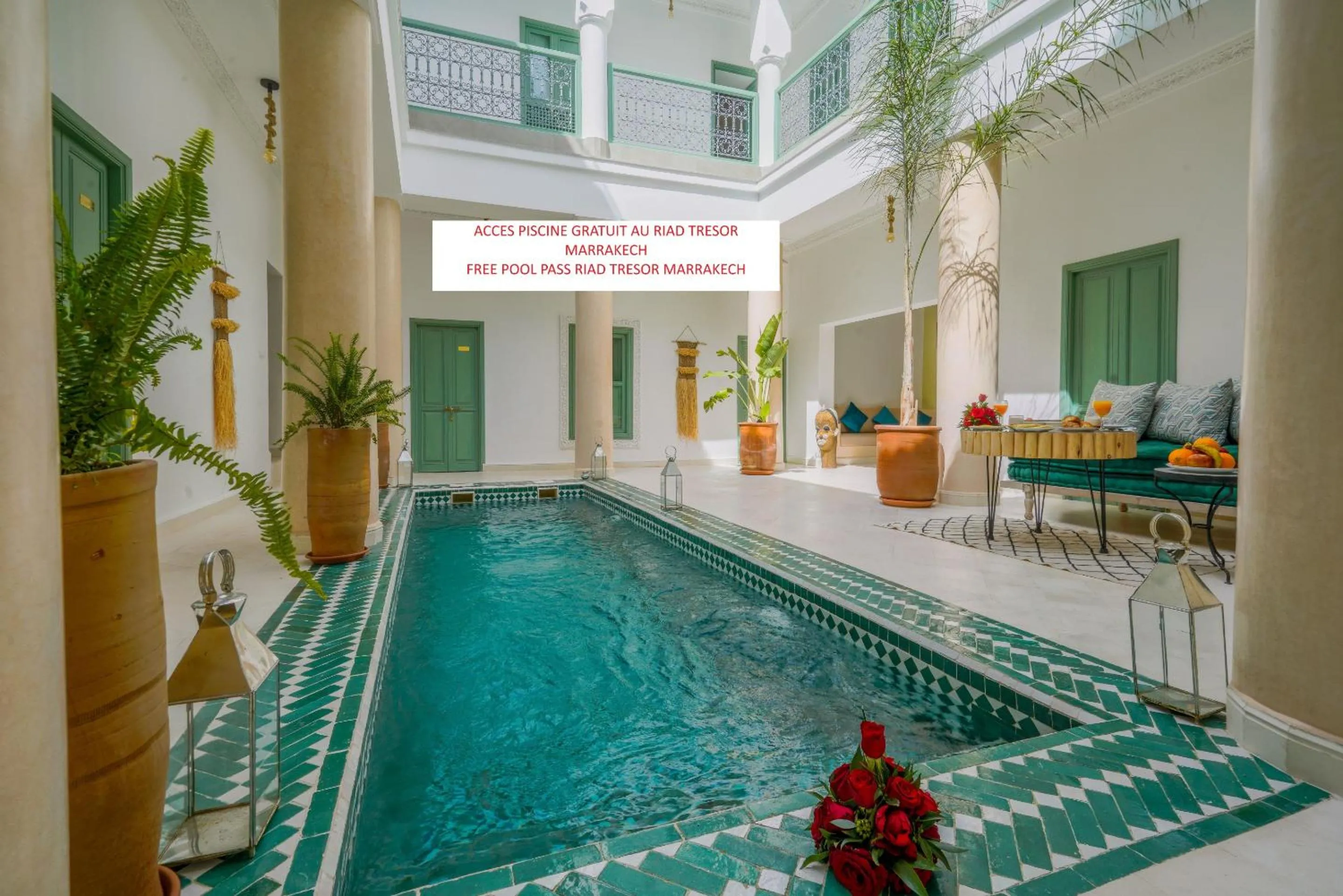 Pool view in RIAD RIME QOUSSAI