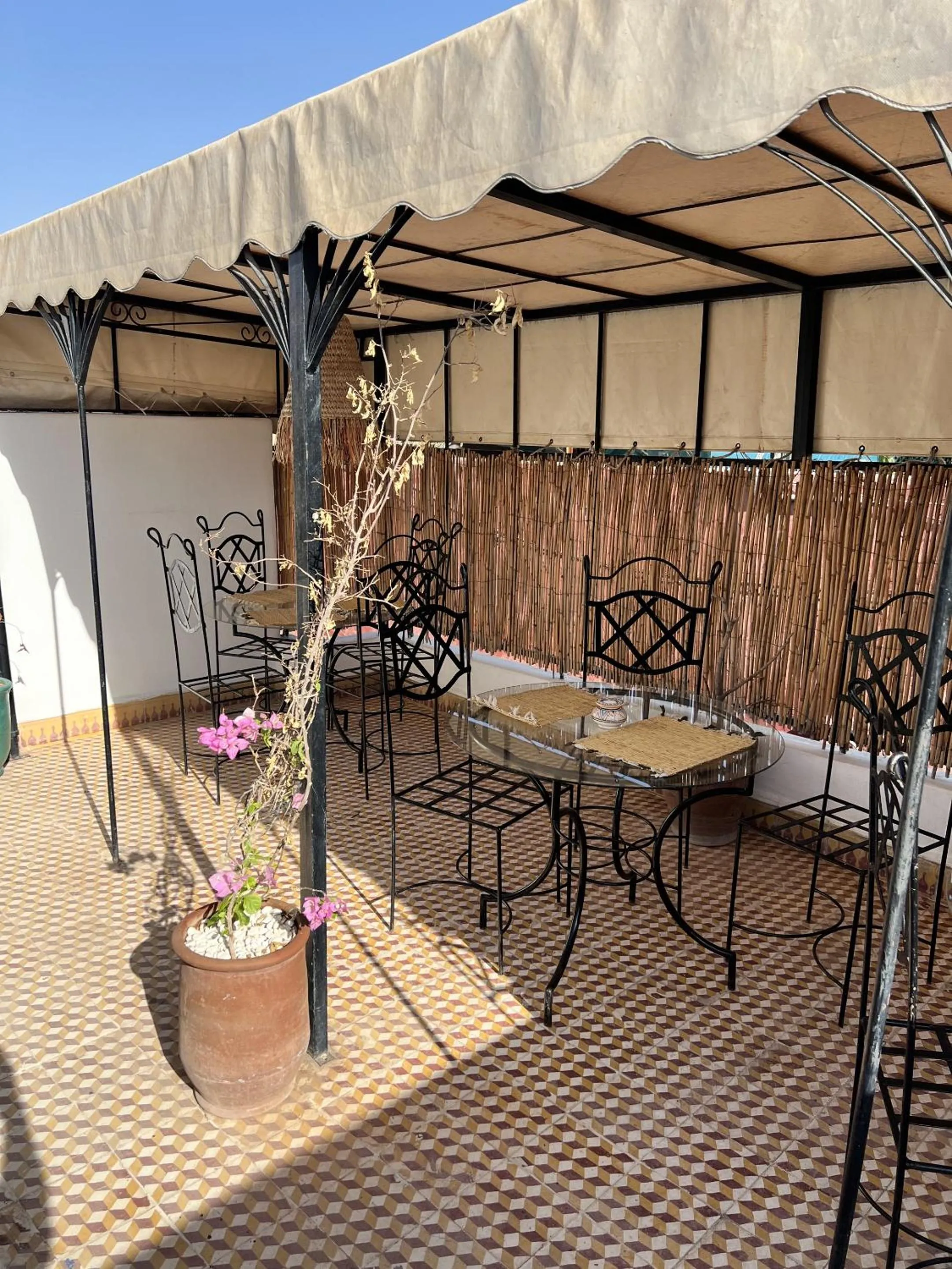 Patio in RIAD RIME QOUSSAI