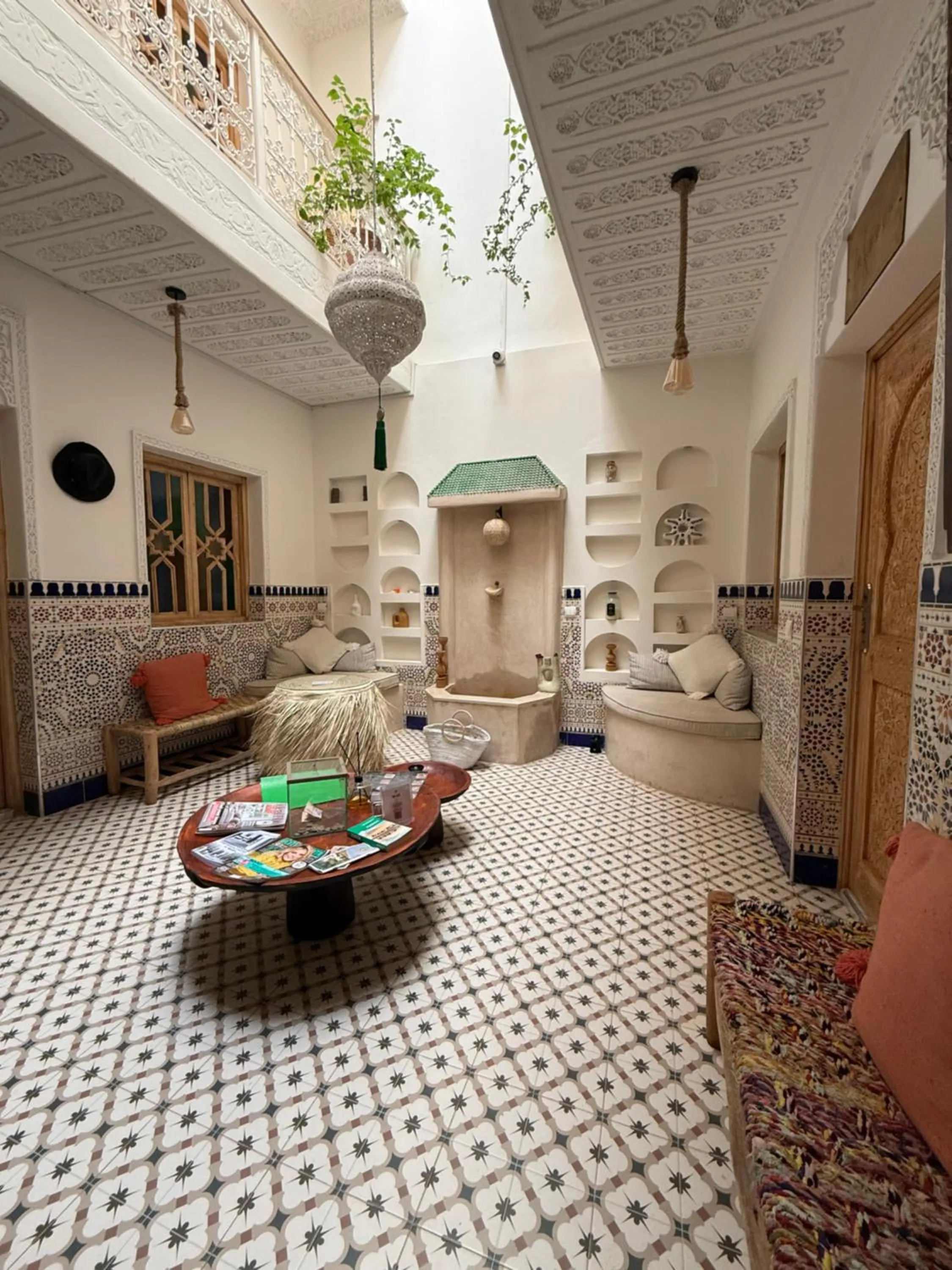 Patio in RIAD RIME QOUSSAI