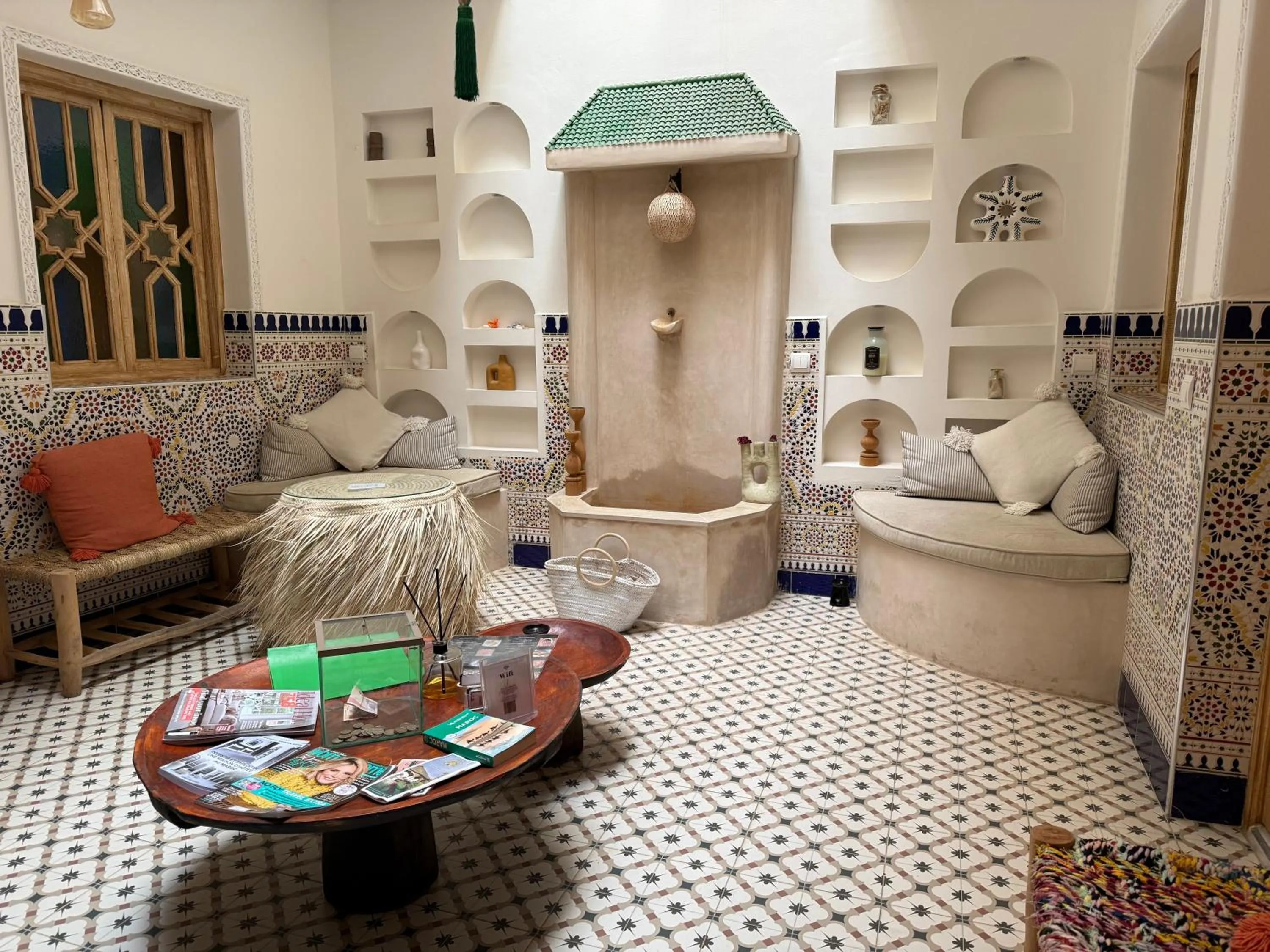 Patio in RIAD RIME QOUSSAI