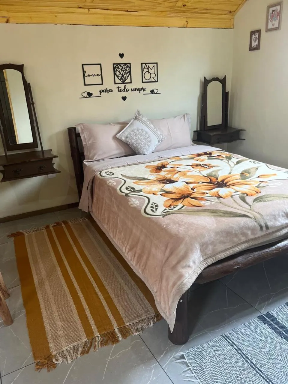 Bed in Suites da Dorinha