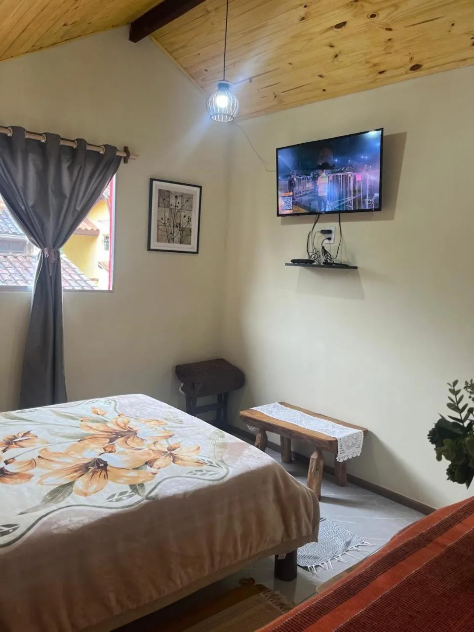 Bed in Suites da Dorinha