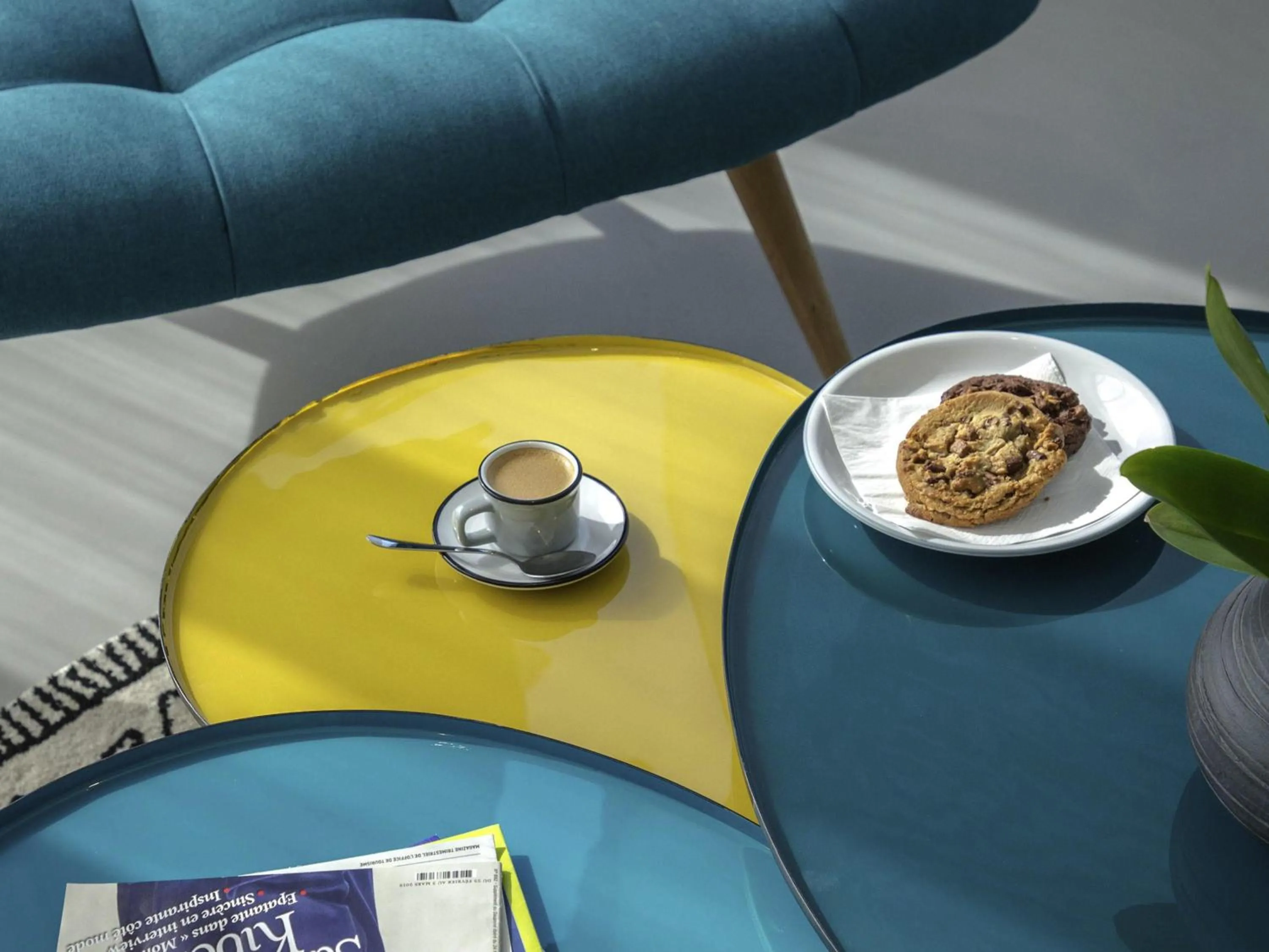 Lounge or bar in ibis Lyon Sud Vienne Saint-Louis