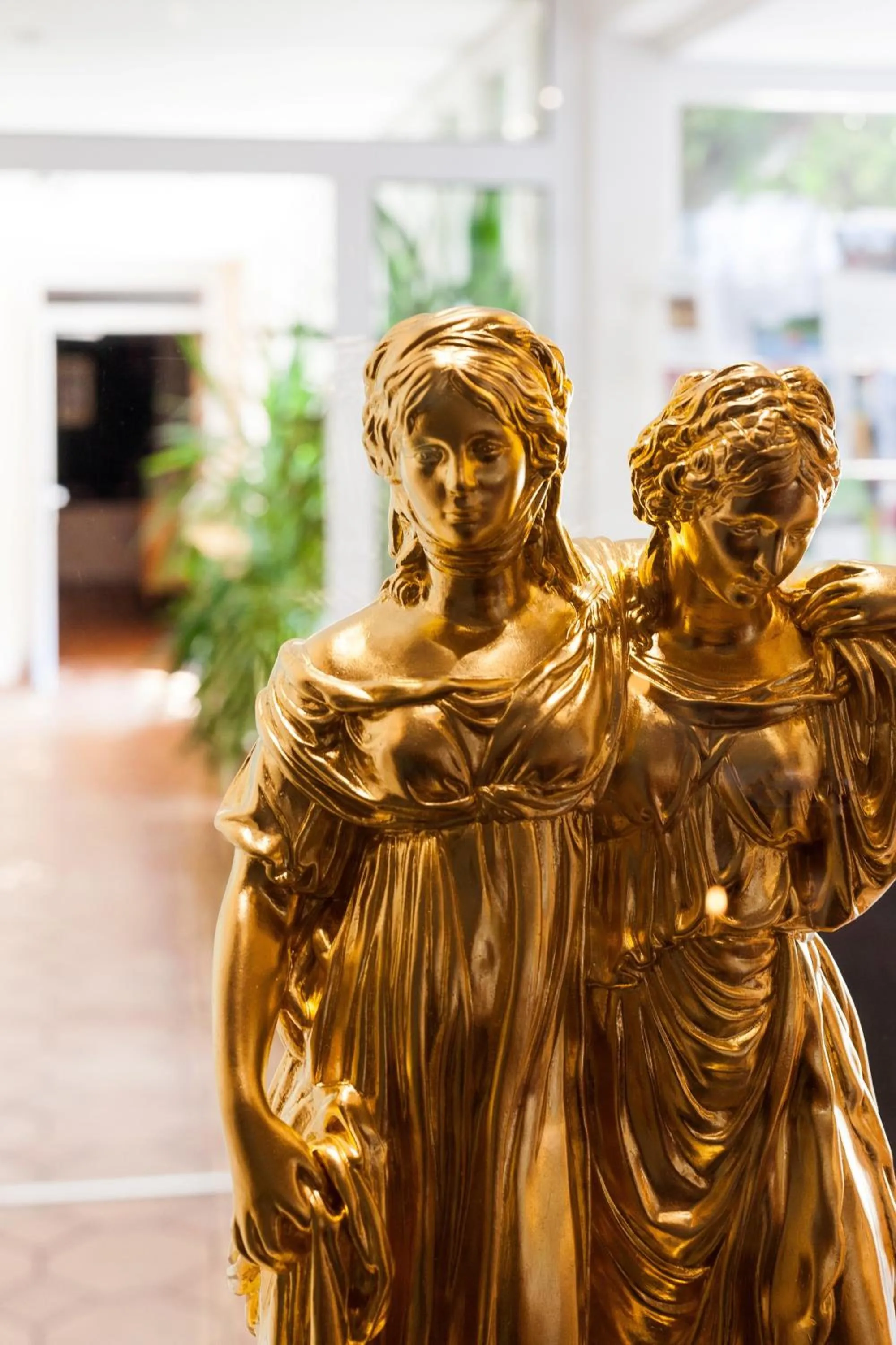 Lobby or reception in Hotel Garni Schlossgarten