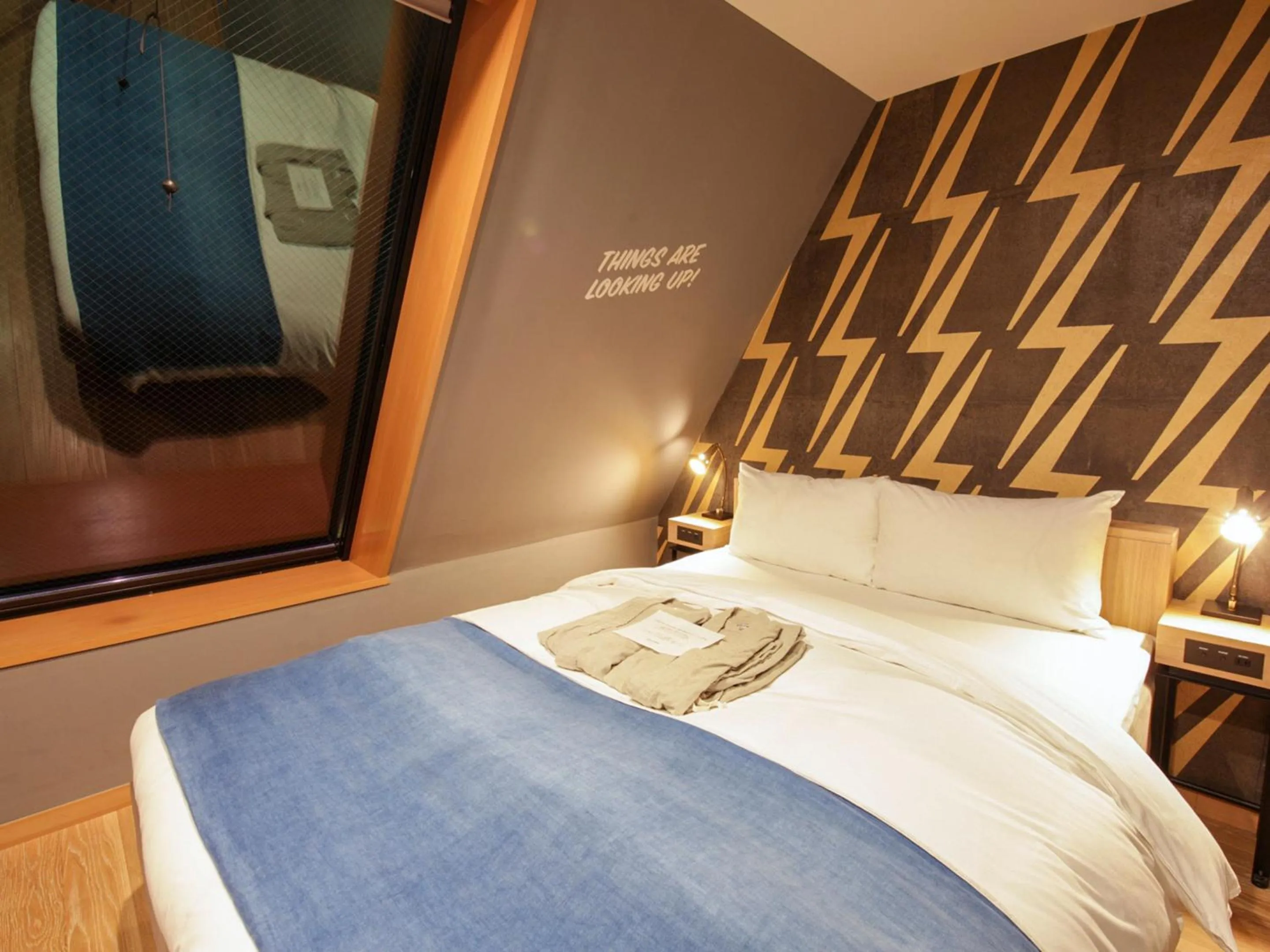 Bed in Asakusa Kokono Club Hotel