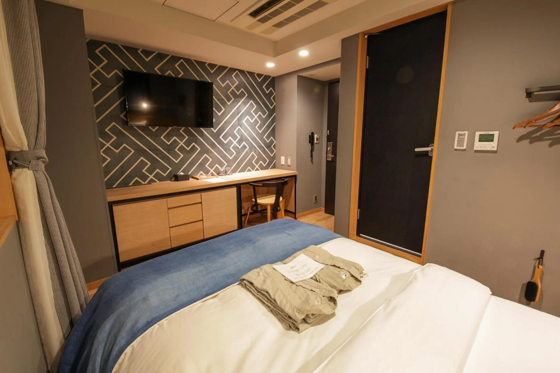 Bed in Asakusa Kokono Club Hotel