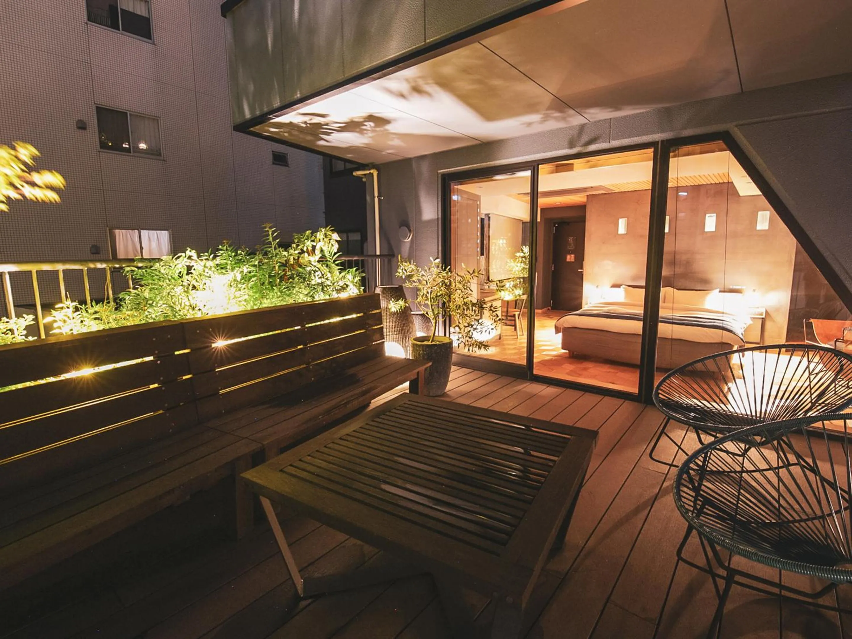 Balcony/Terrace in Asakusa Kokono Club Hotel