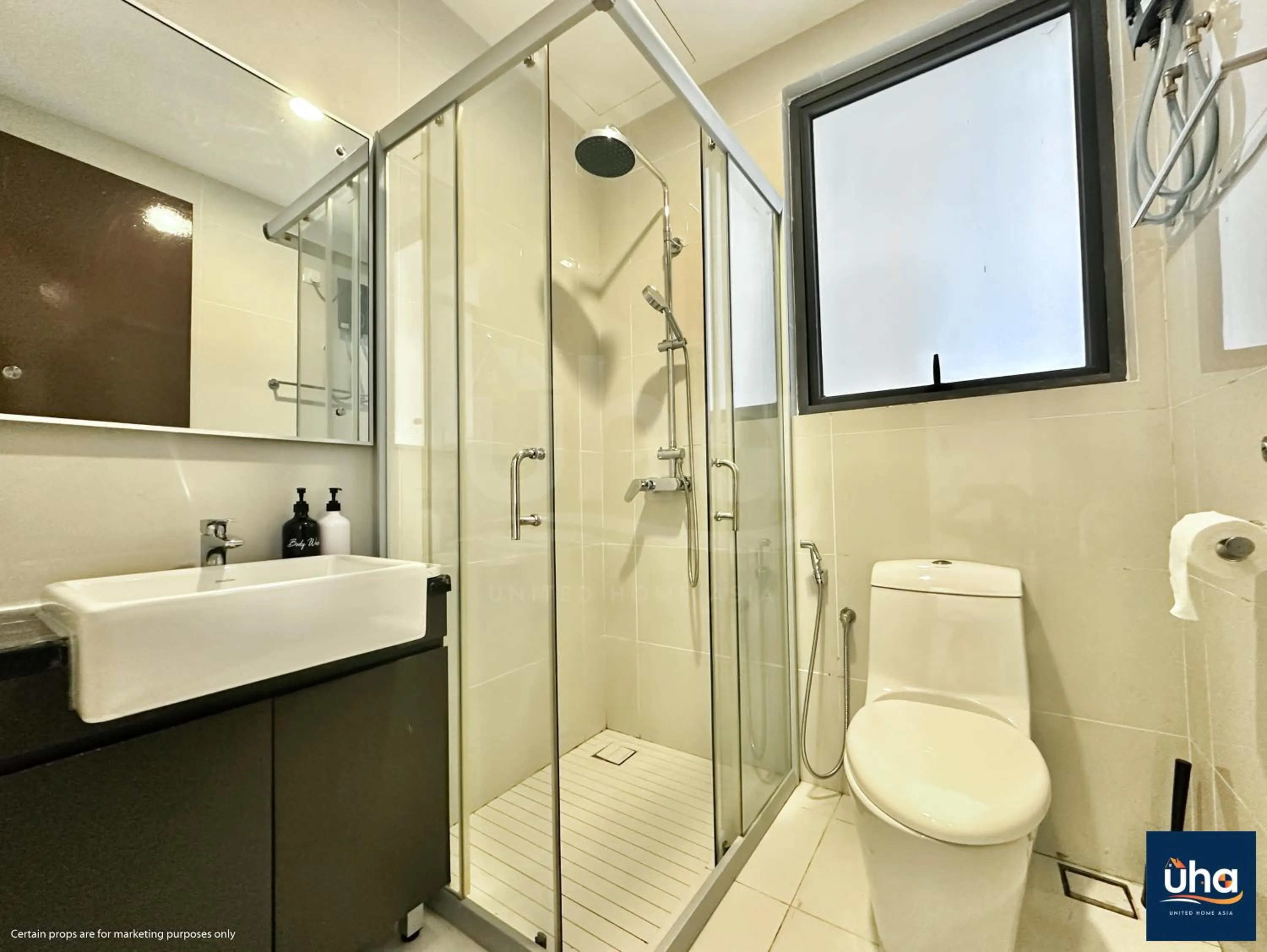 Shower in Country Garden Danga Bay @ UHA