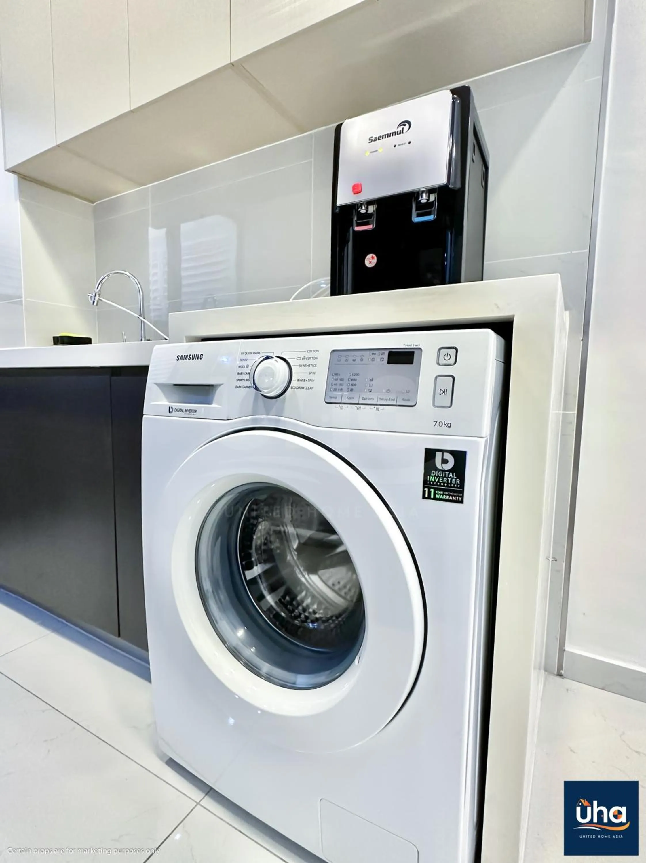 washing machine in Country Garden Danga Bay @ UHA