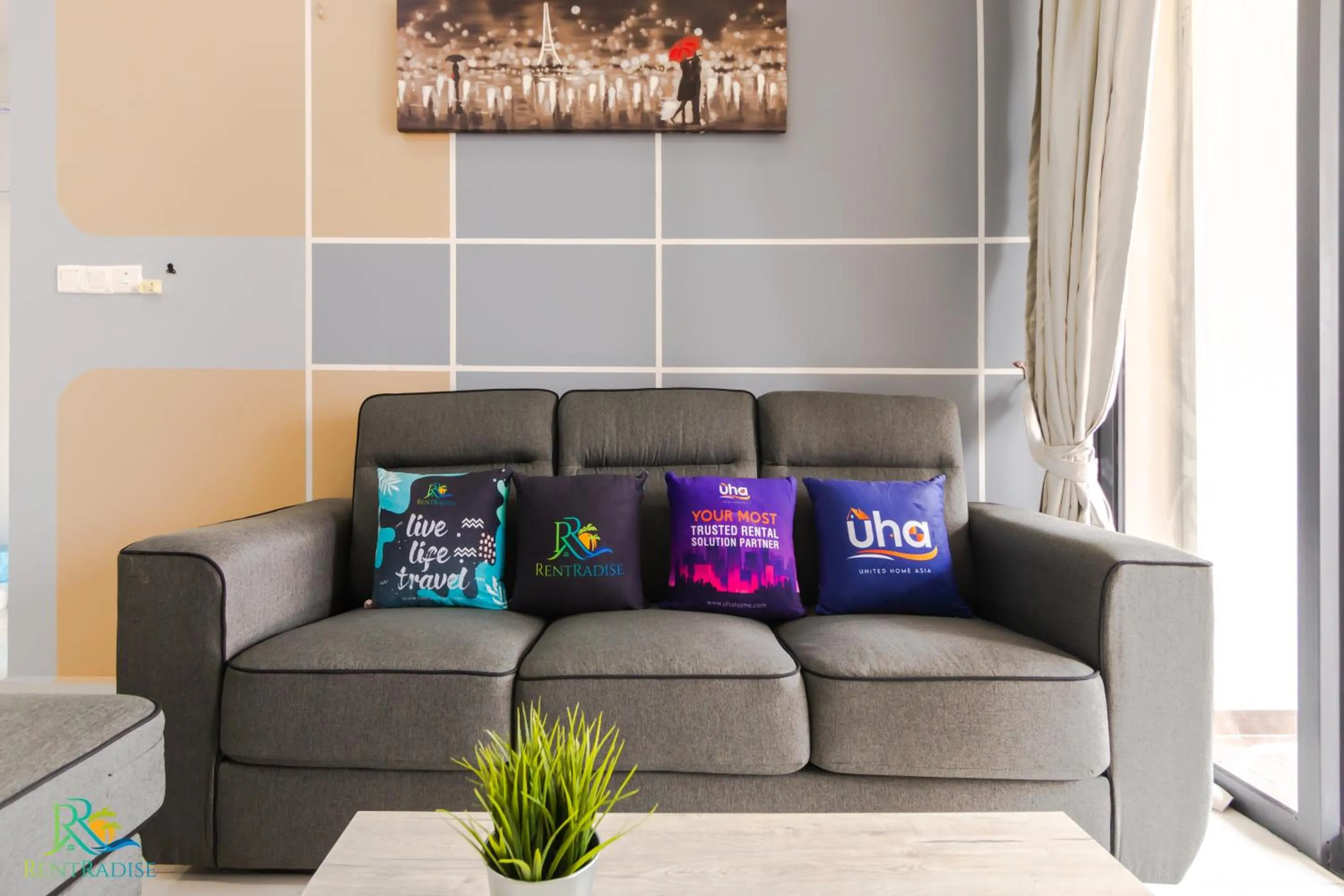 Living room in Country Garden Danga Bay @ UHA