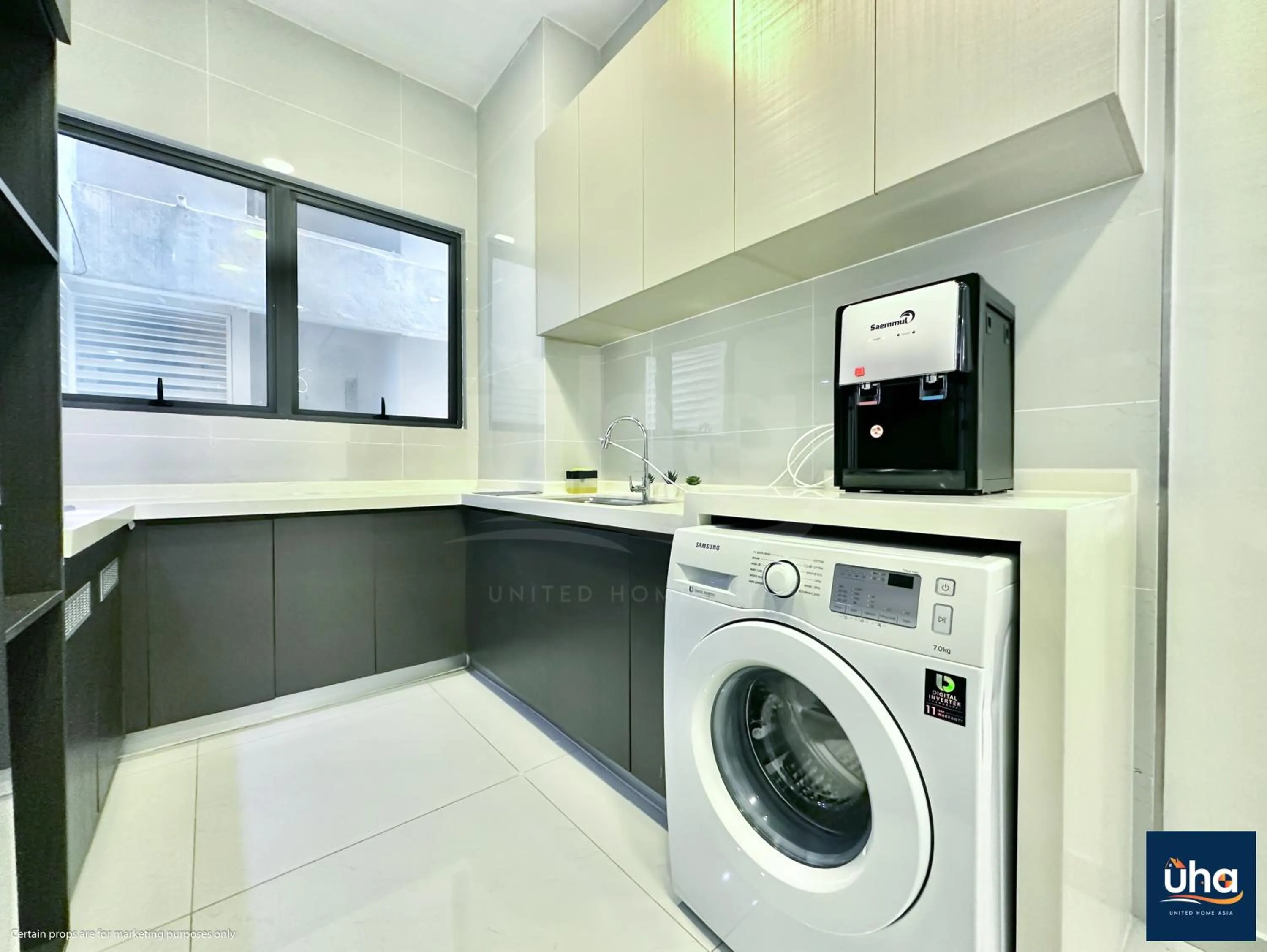 washing machine in Country Garden Danga Bay @ UHA