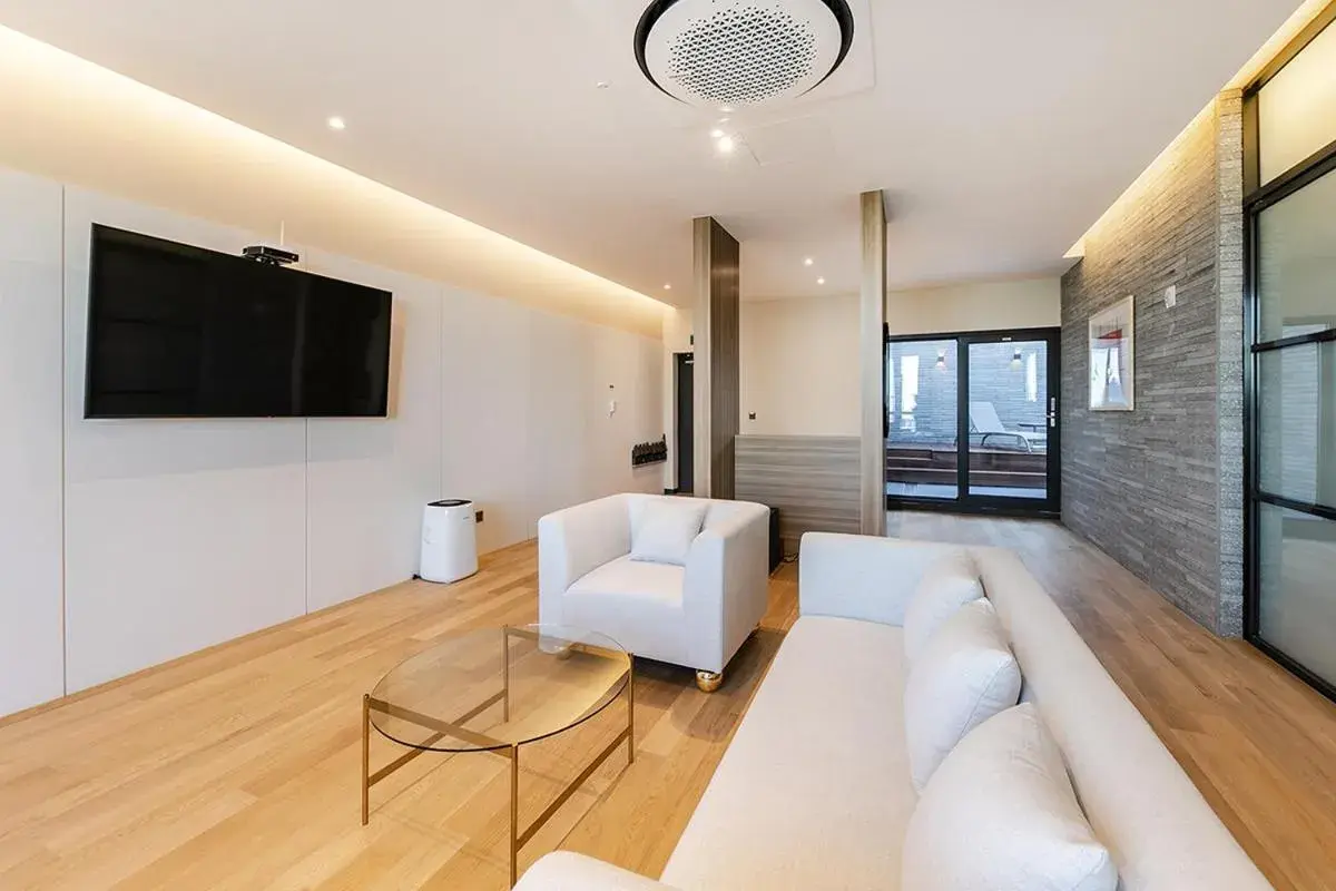Living room in Brown Dot Hotel Ulsan Jangsaengpo Living room in Brown Dot Hotel Ulsan Jangsaengpo