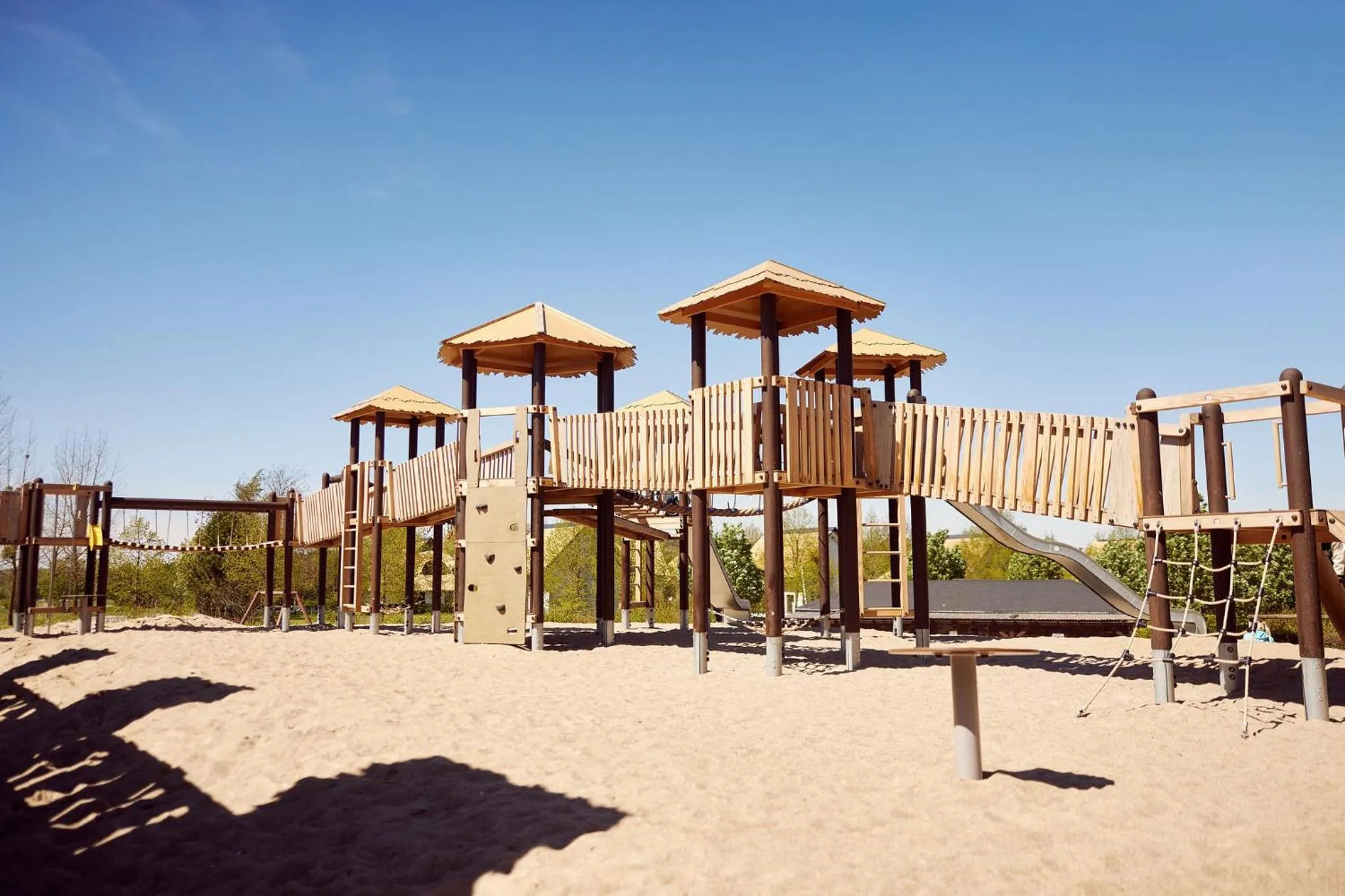 Children play ground in Van der Valk Resort Linstow