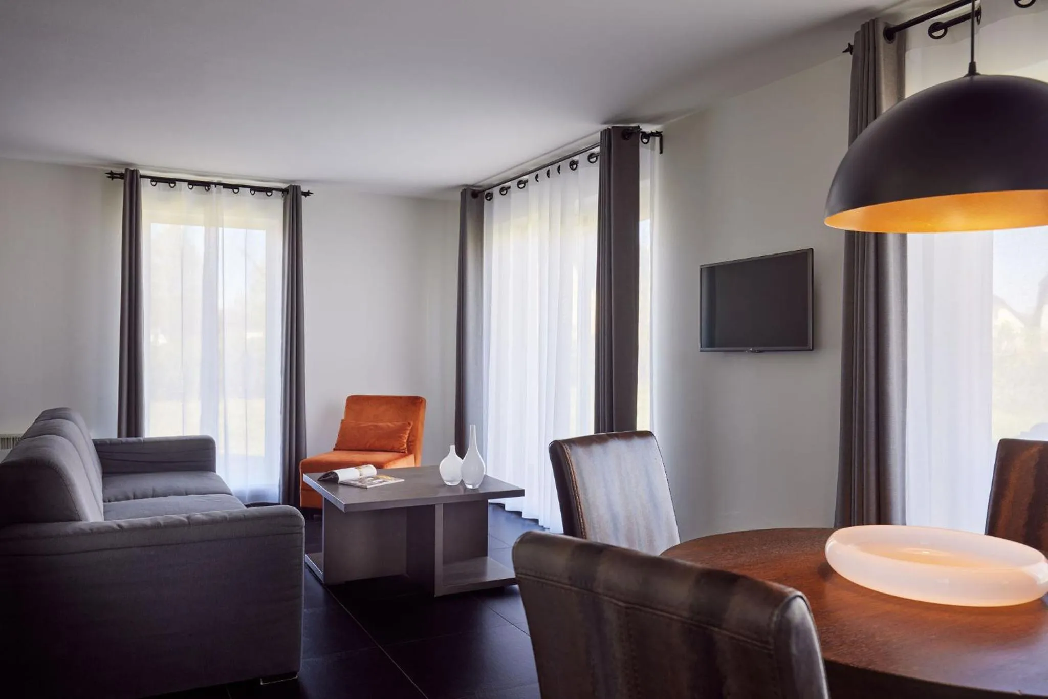 Living room in Van der Valk Resort Linstow