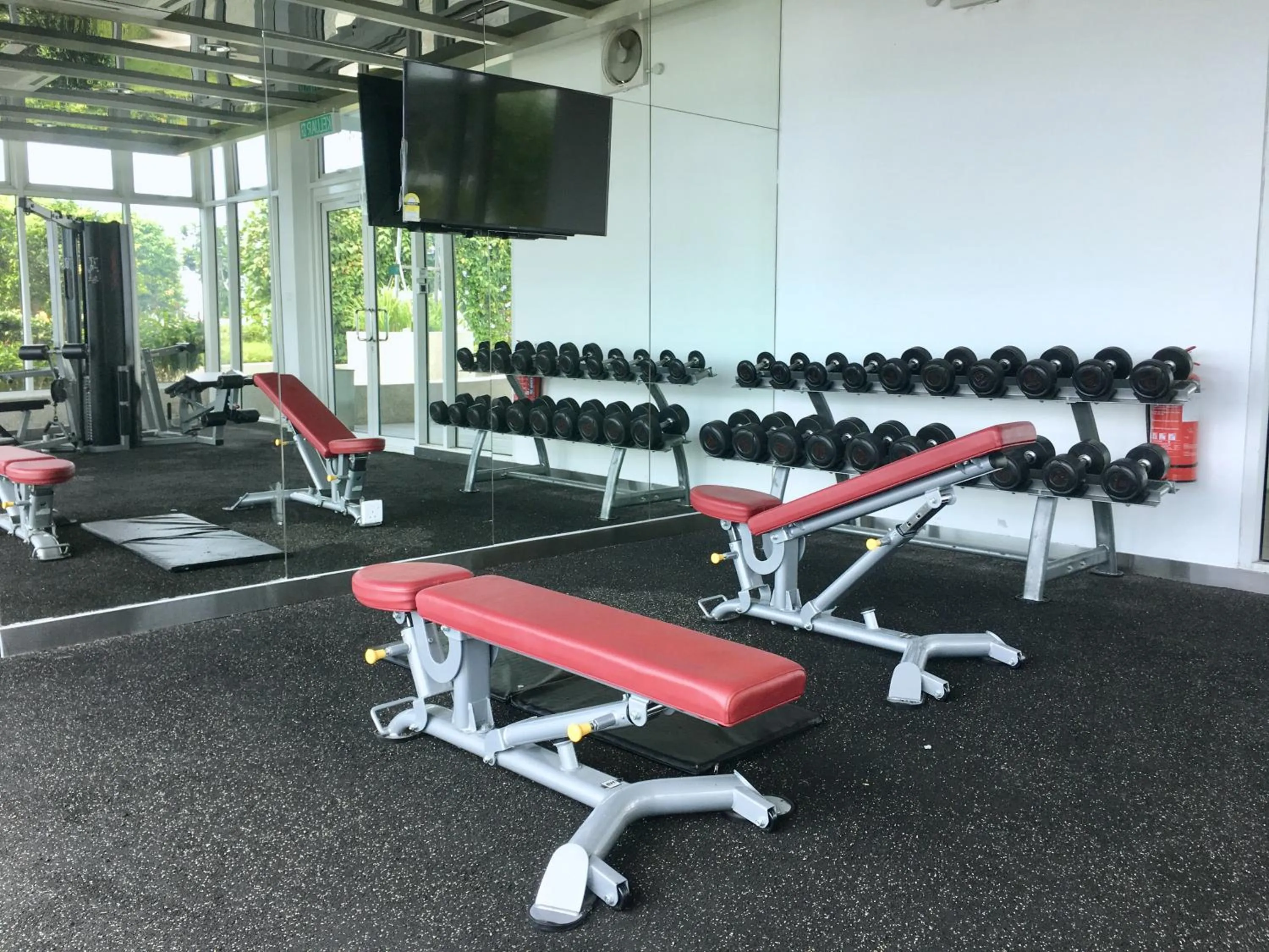 Fitness centre/facilities in Homesuite' Home at Sutera Avenue
