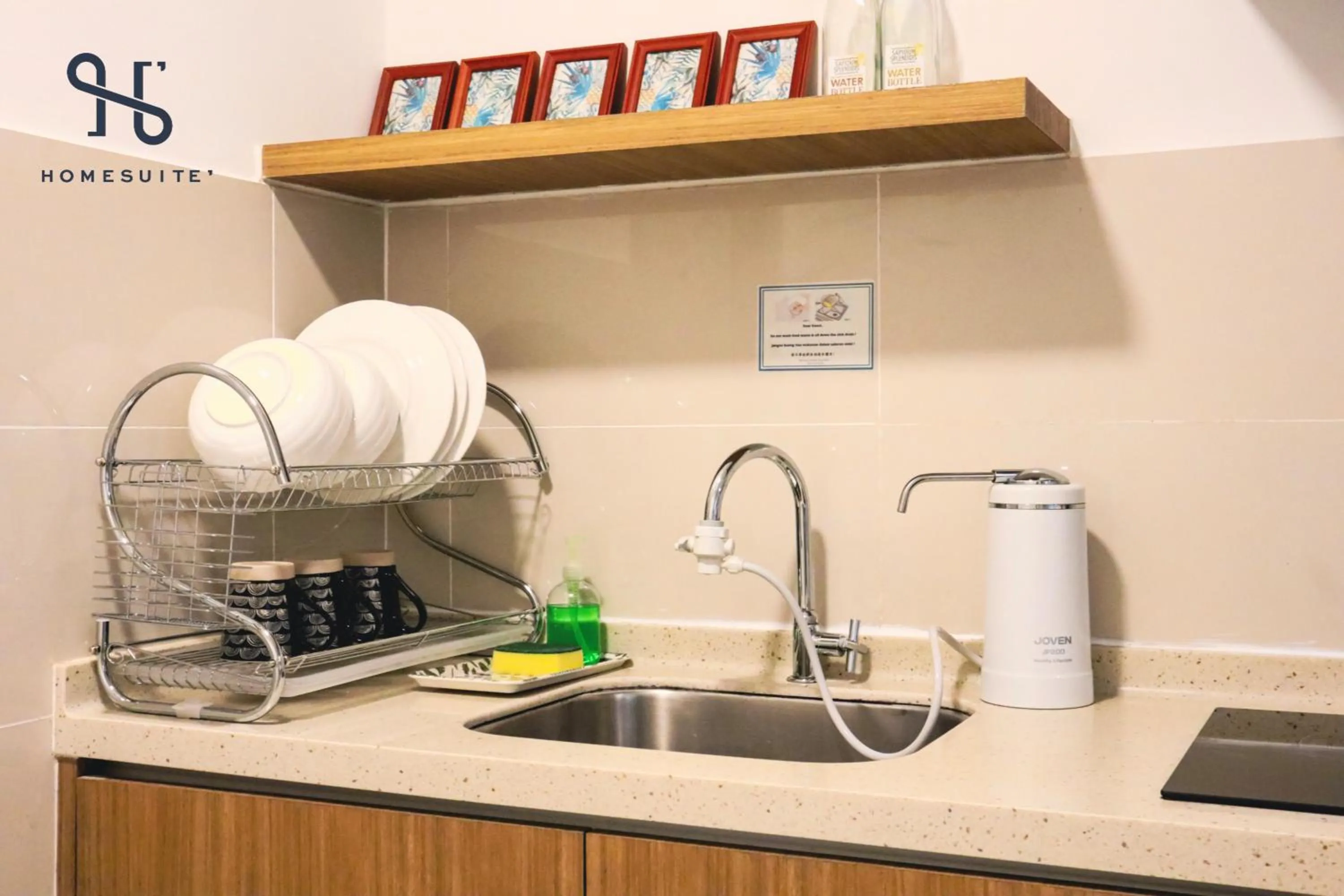 Kitchen or kitchenette in Homesuite' Home at Sutera Avenue