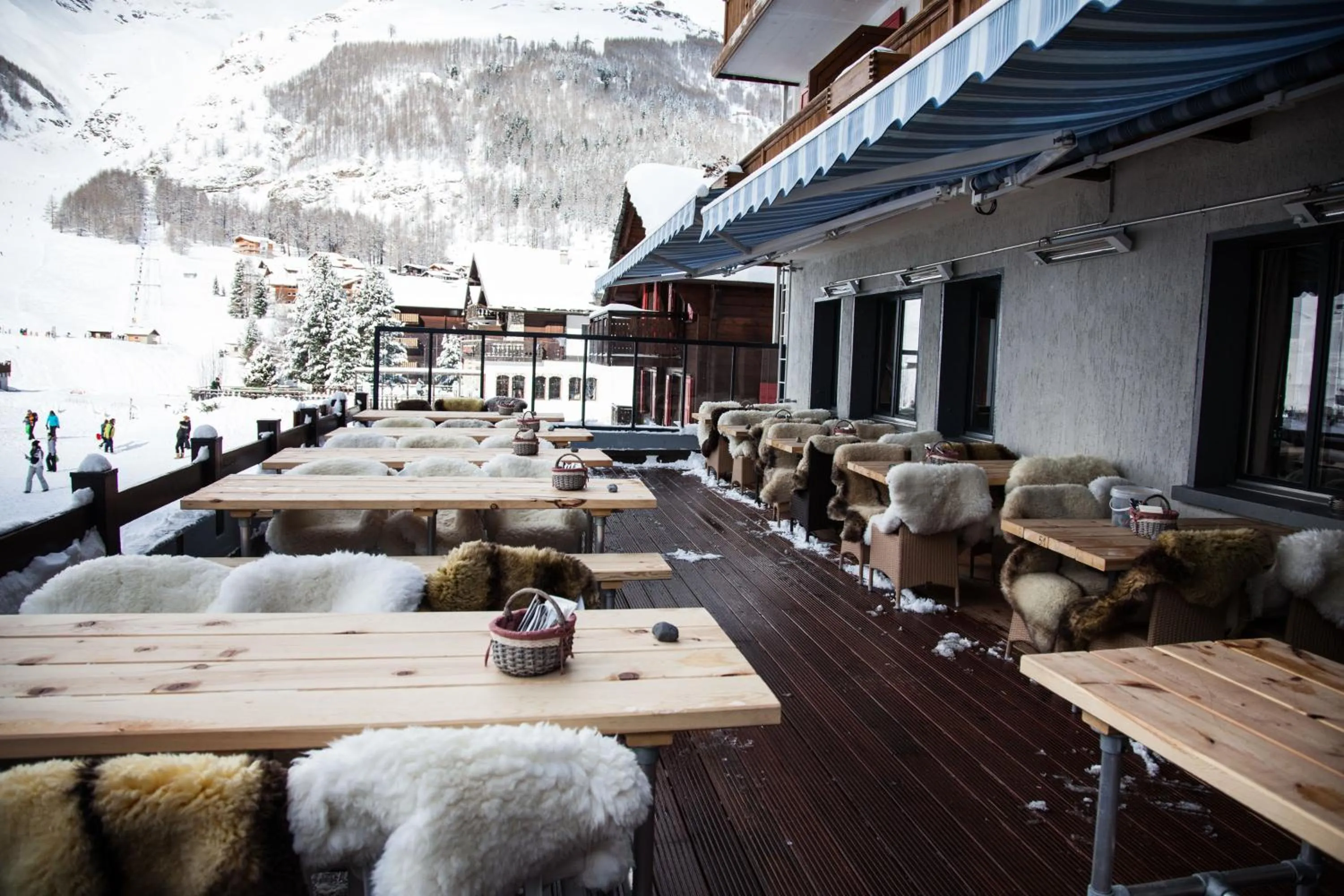 Restaurant/places to eat in Hotel THE LARIX ski-in ski-out