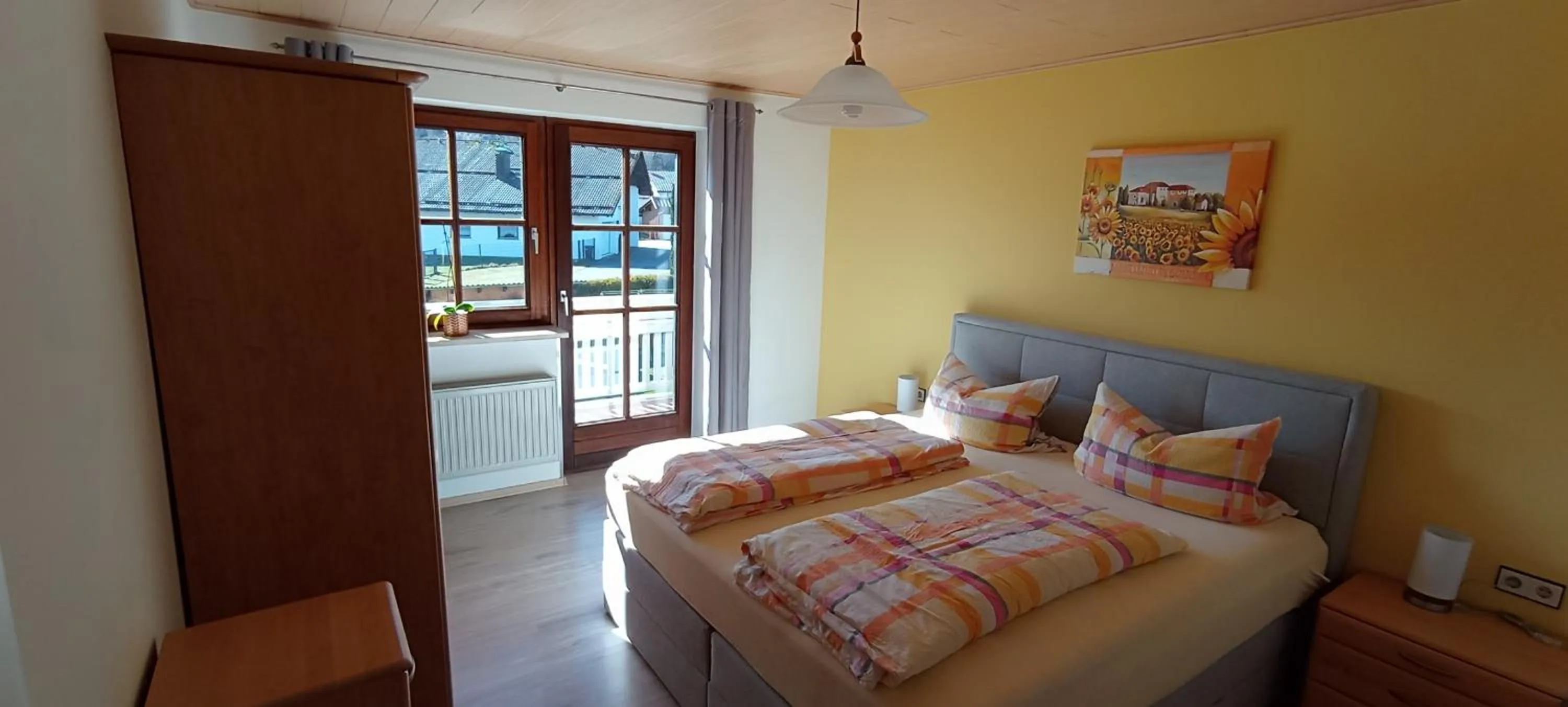 Bedroom, Bed in Ferienwohnungen König