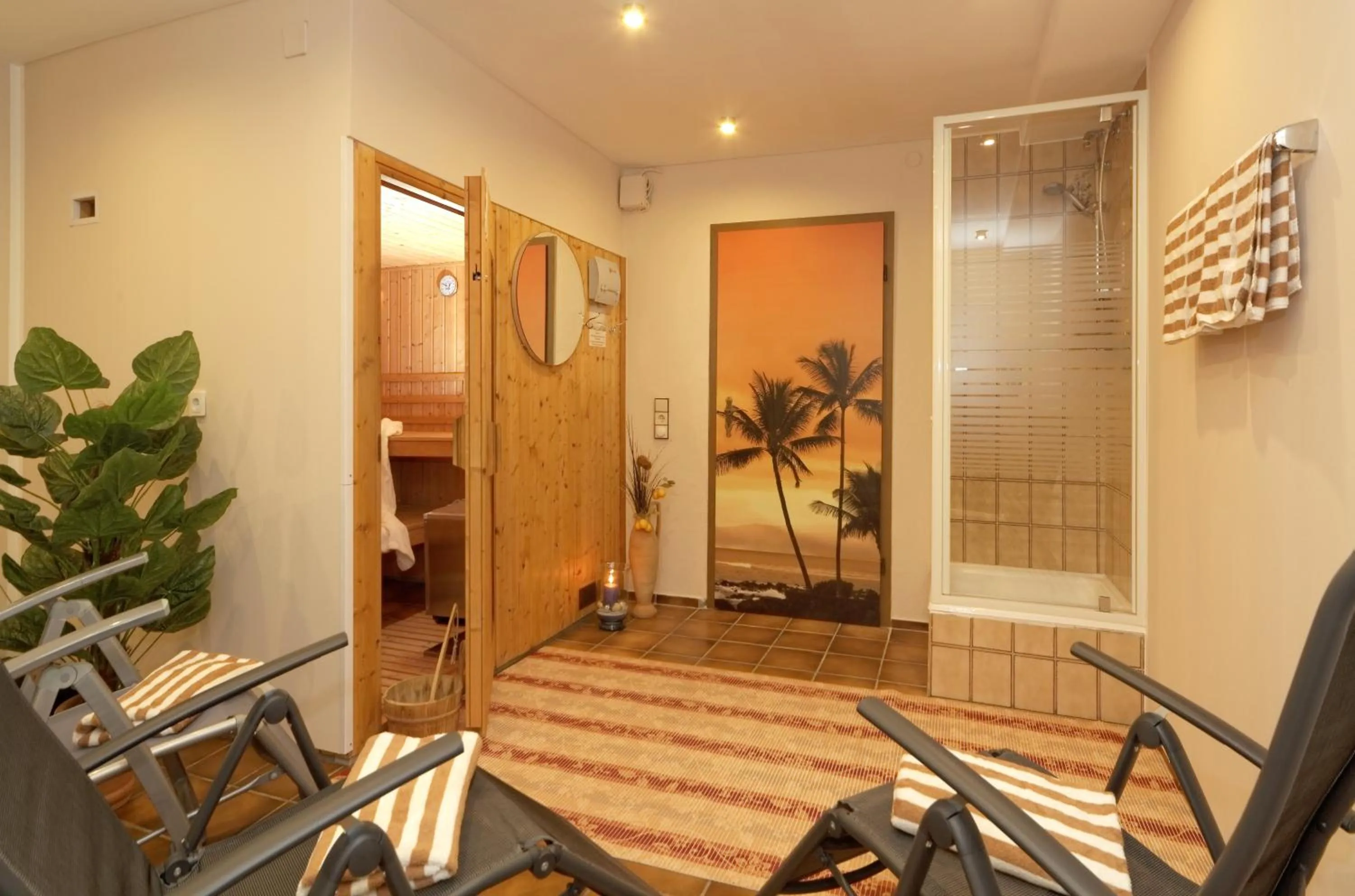 Spa and wellness centre/facilities in Ferienwohnungen König