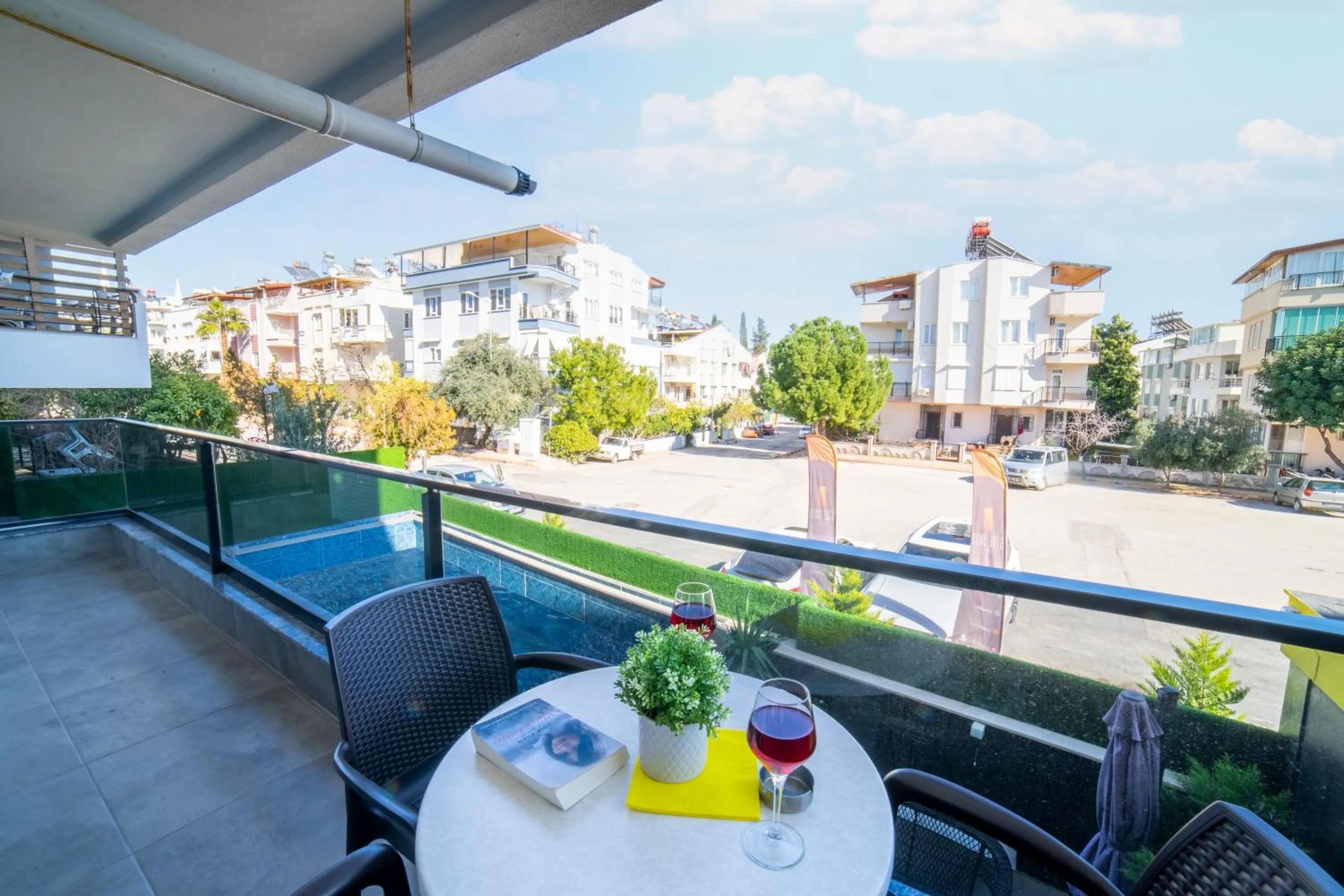 Balcony/Terrace in Stile Suite Family Hotel