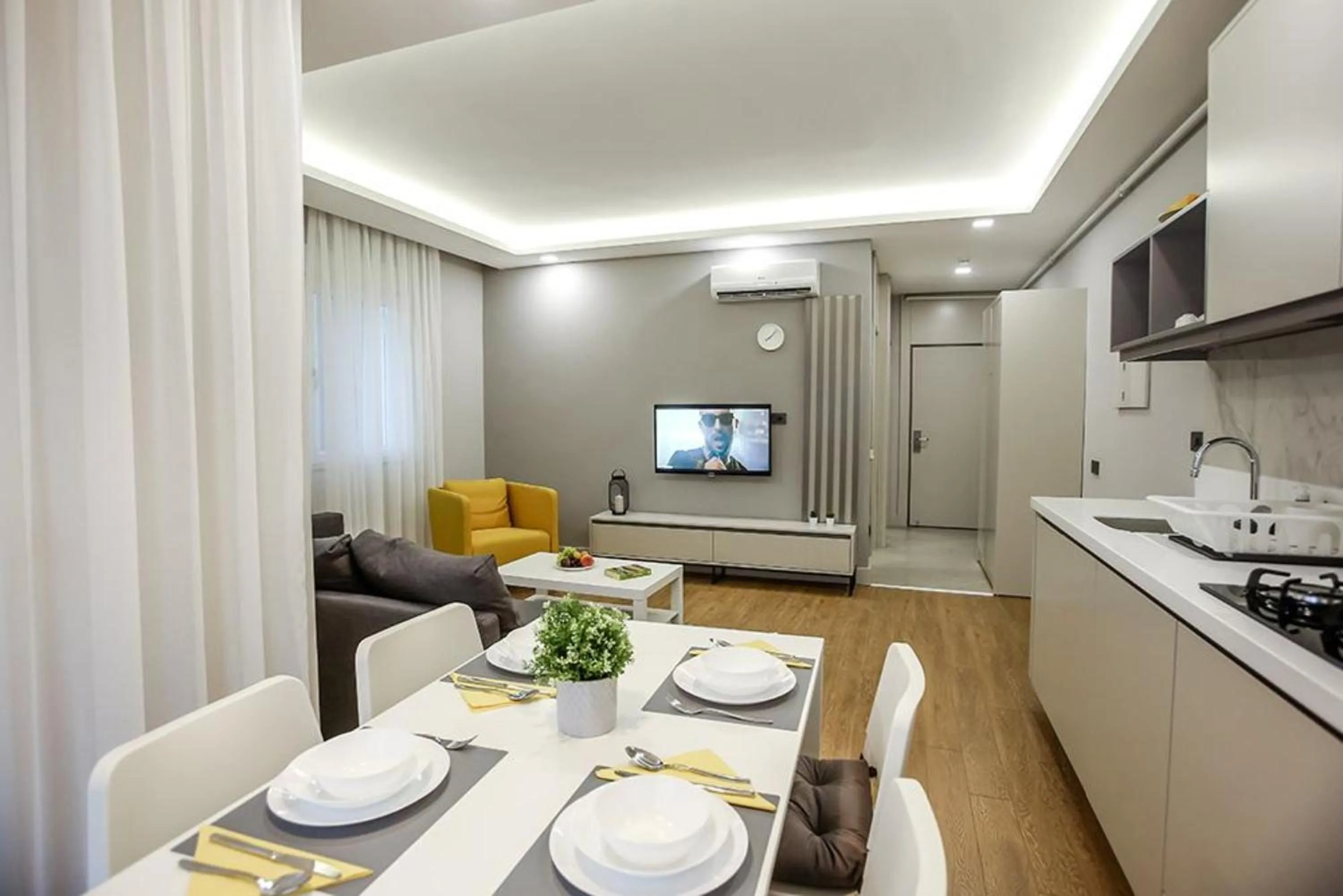 Living room in Stile Suite Family Hotel