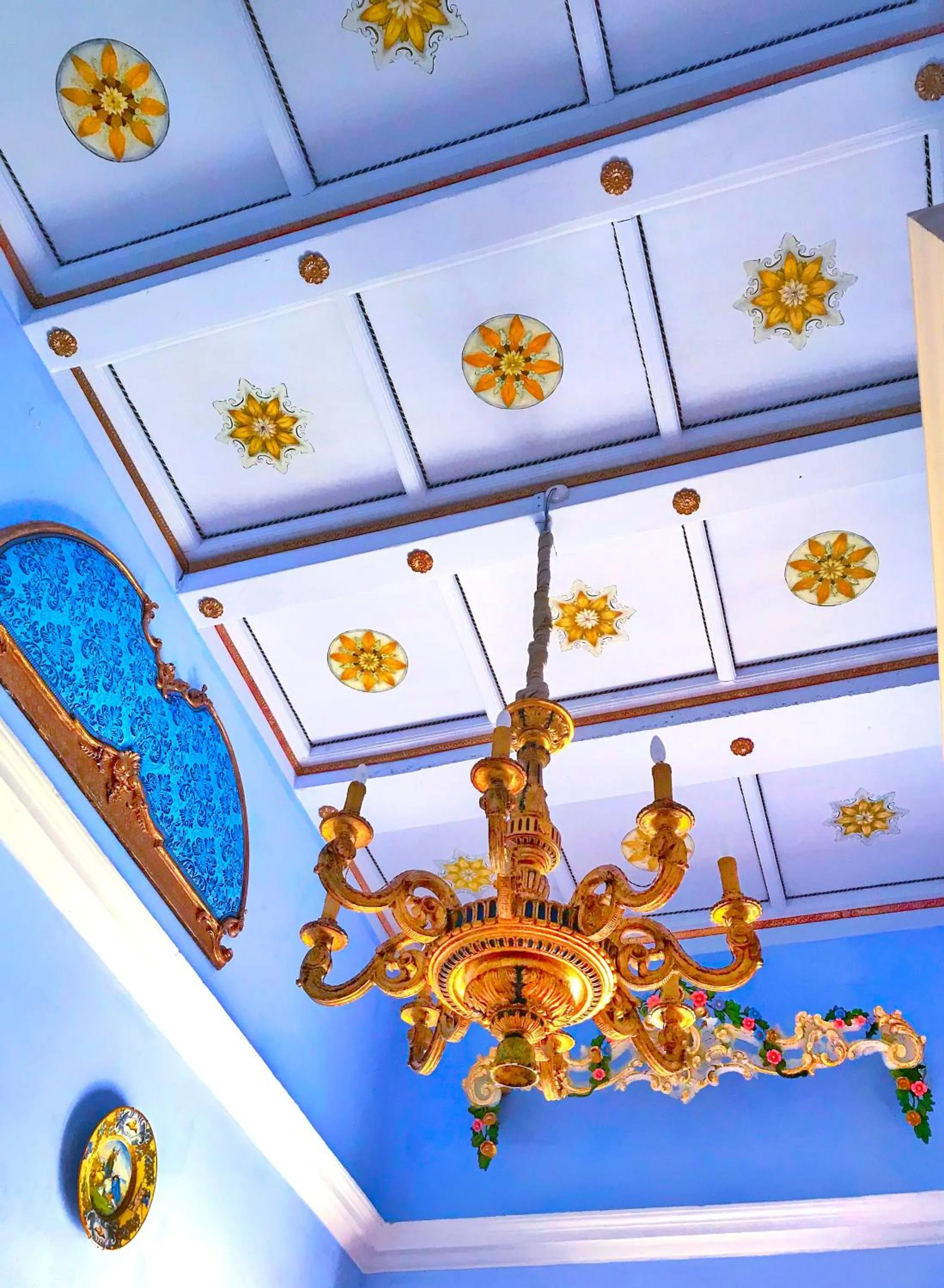 Decorative detail in Casa Rocca Piccola B&B