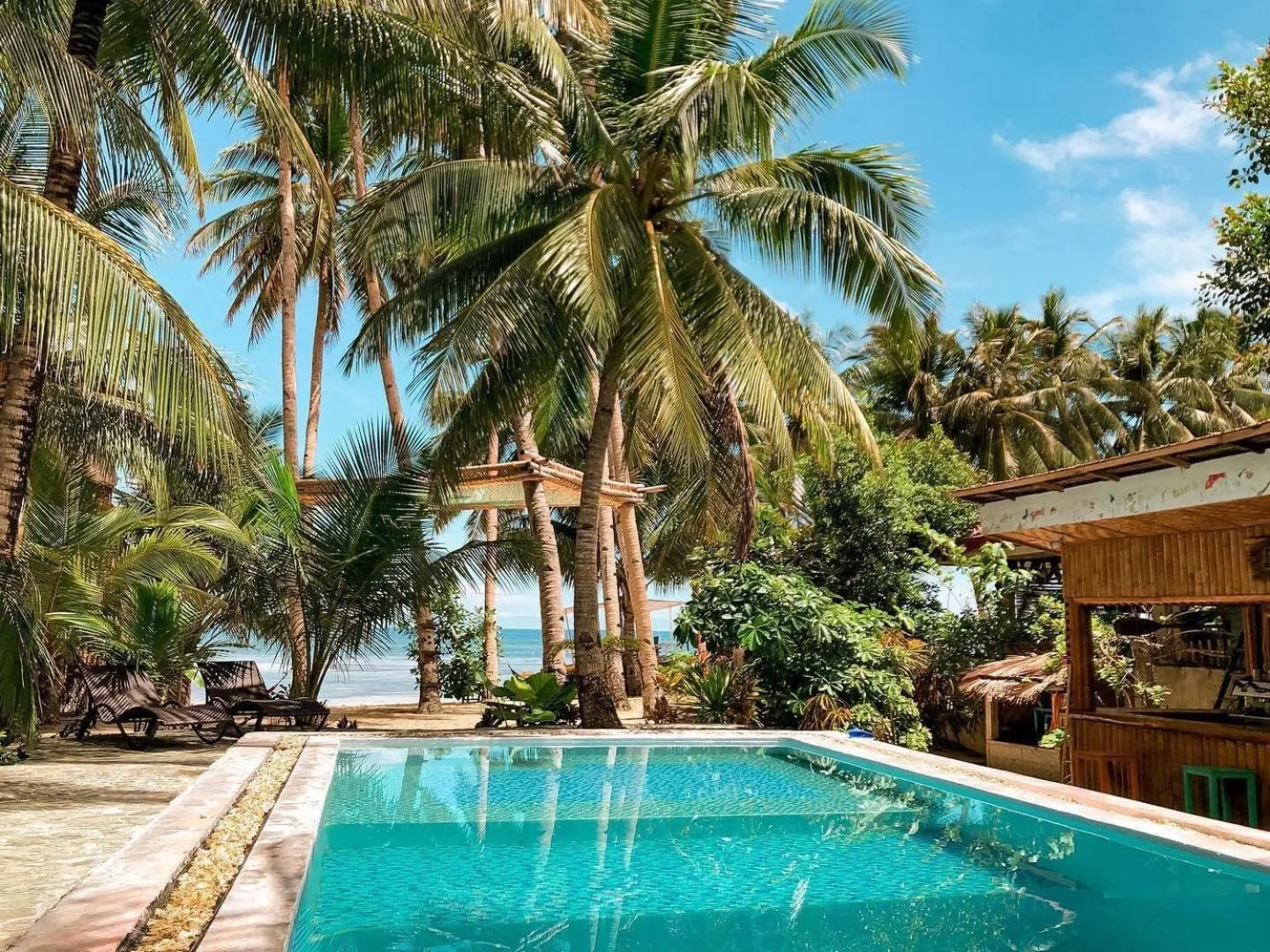 Swimming pool in Apo Diver Beach Resort