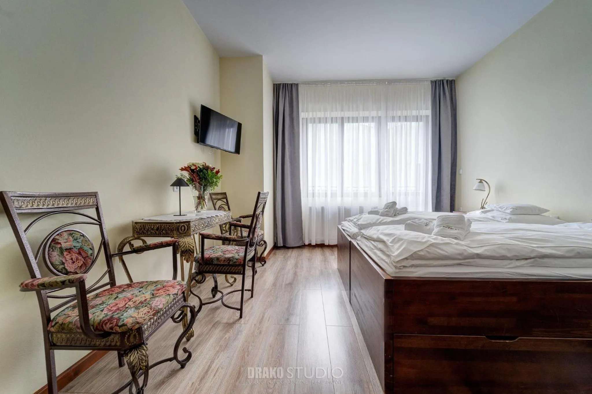 Bed in Pensjonat EDEN Maniowy