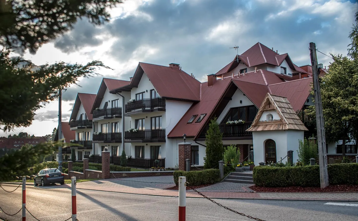 Property building in Pensjonat EDEN Maniowy